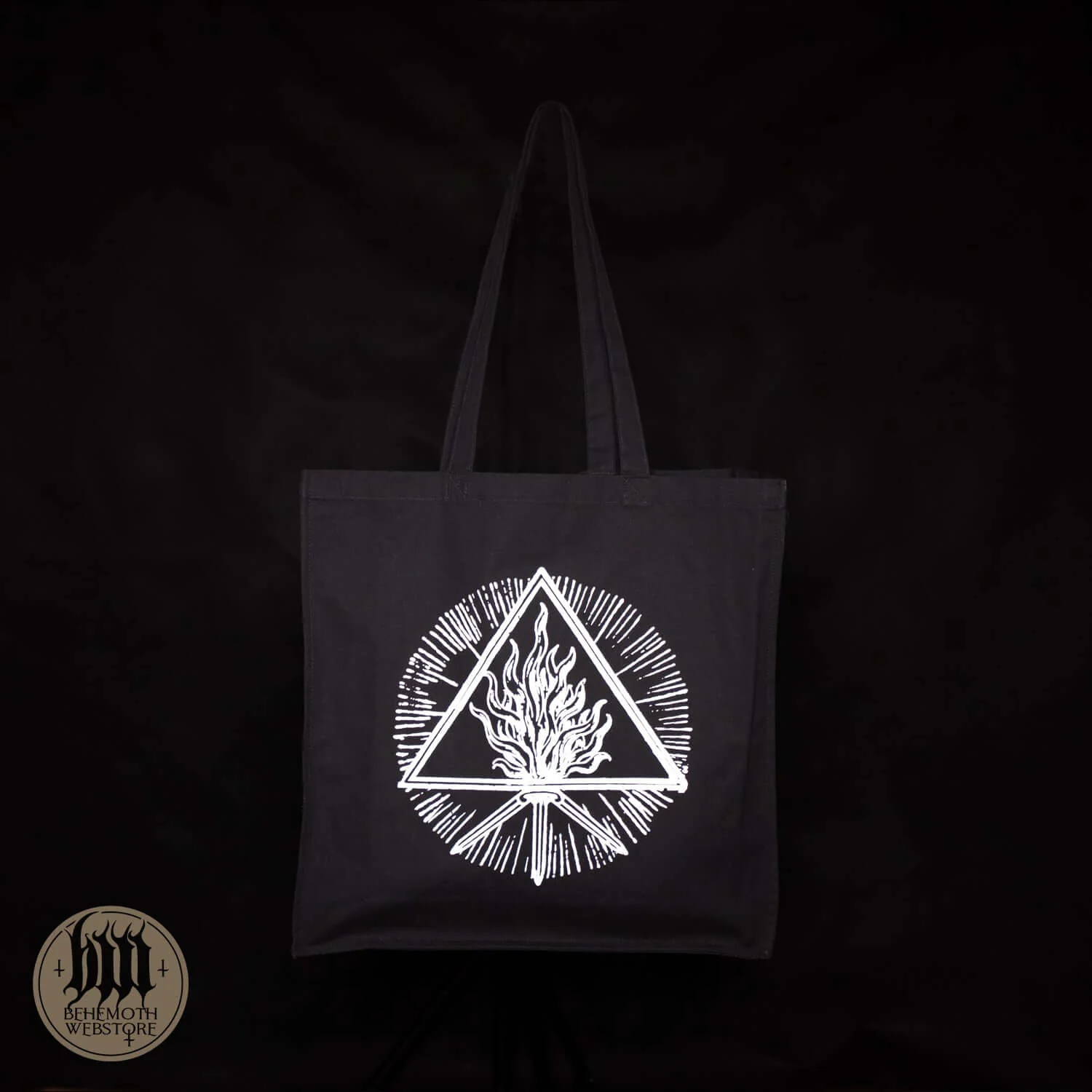 A 100% Cotton Tote Bag Behemoth 'The Unholy Trinity'