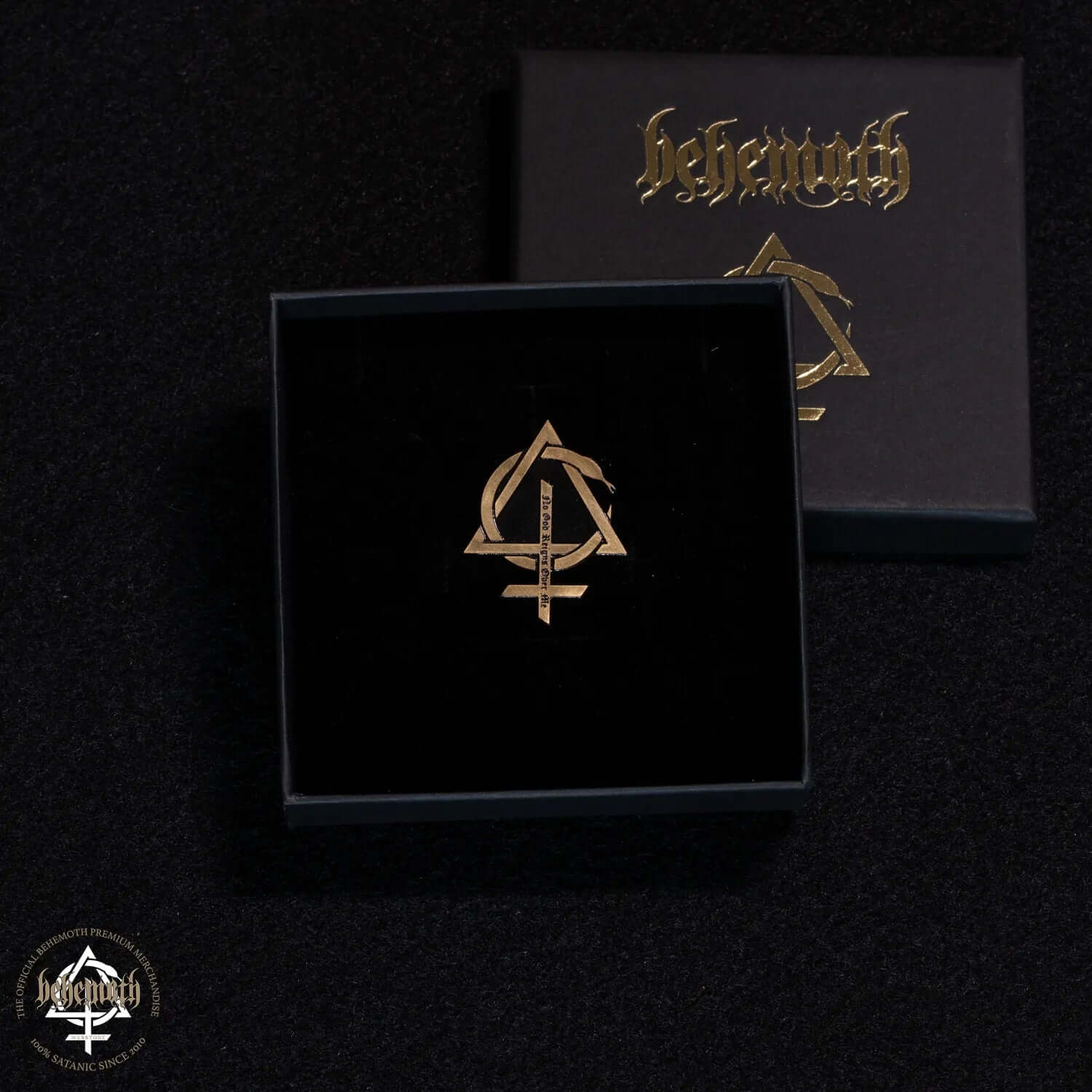 Behemoth 'Contra' cut out brass pin - Image 2