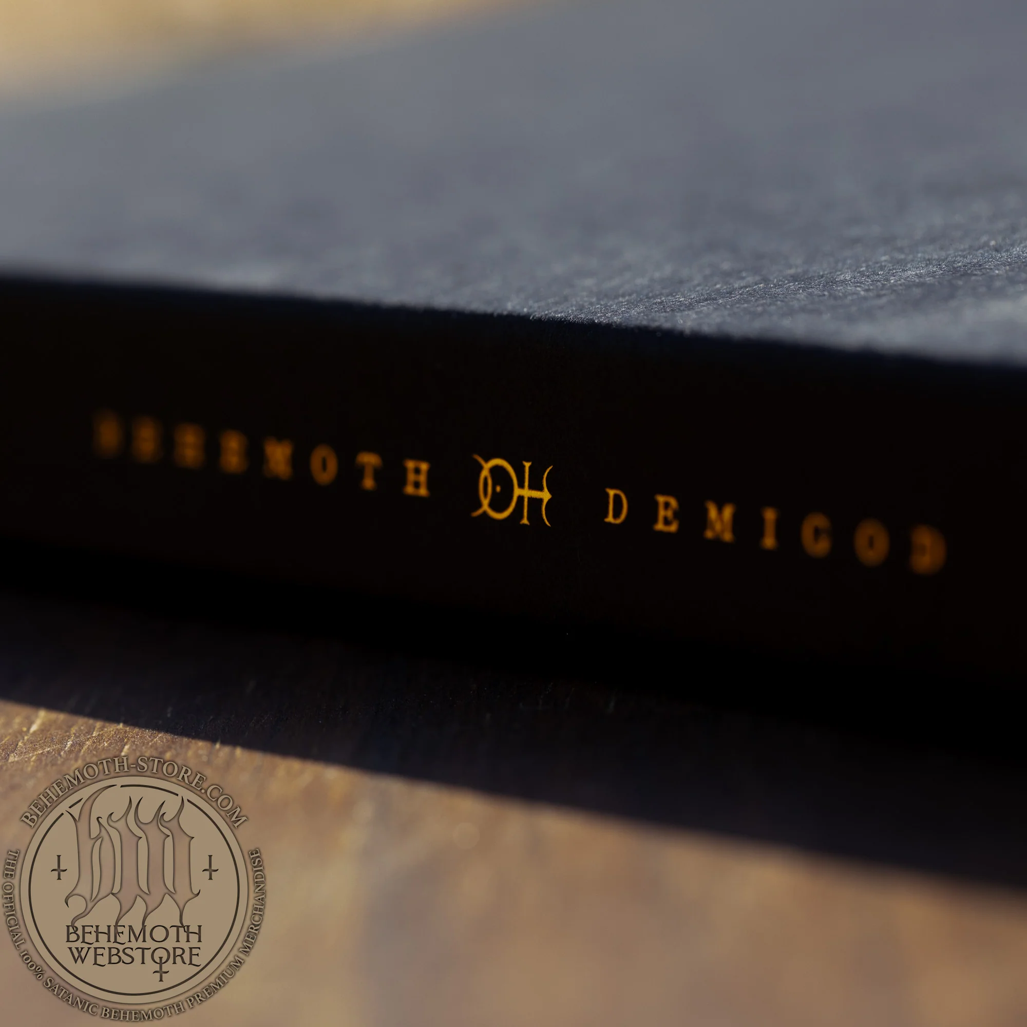 Behemoth Demigod XX — Deluxe Empty Box (Black Matte, Gold Foil) - Image 3