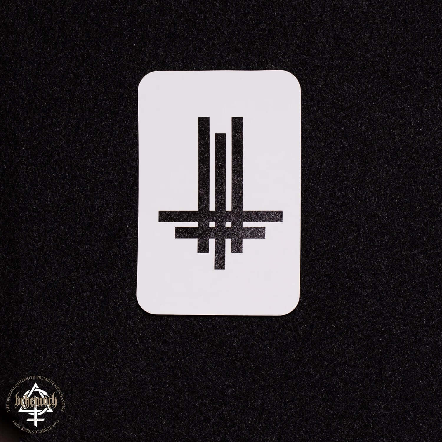 A Vinyl Sticker Behemoth 'Ecclesia Diabolica' - Image 2