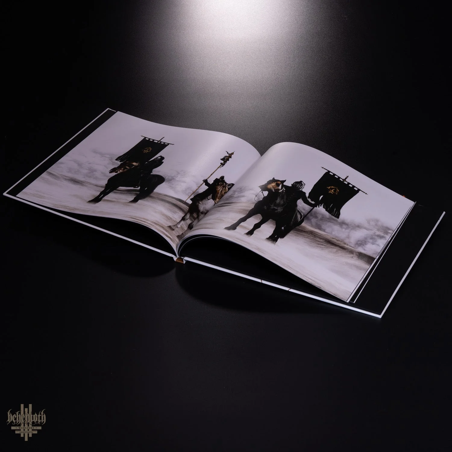 Behemoth ‘Opvs Contra Natvram' 1LP LUX Earbook, Corona Vinyl record limited - Image 4