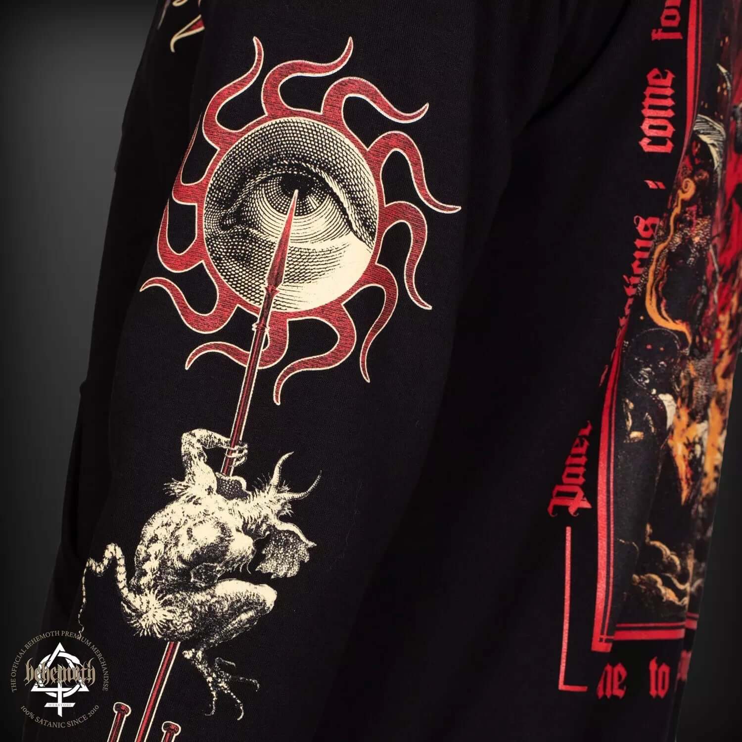 Behemoth 'Pater Profundus' Zip Hoodie - Image 6