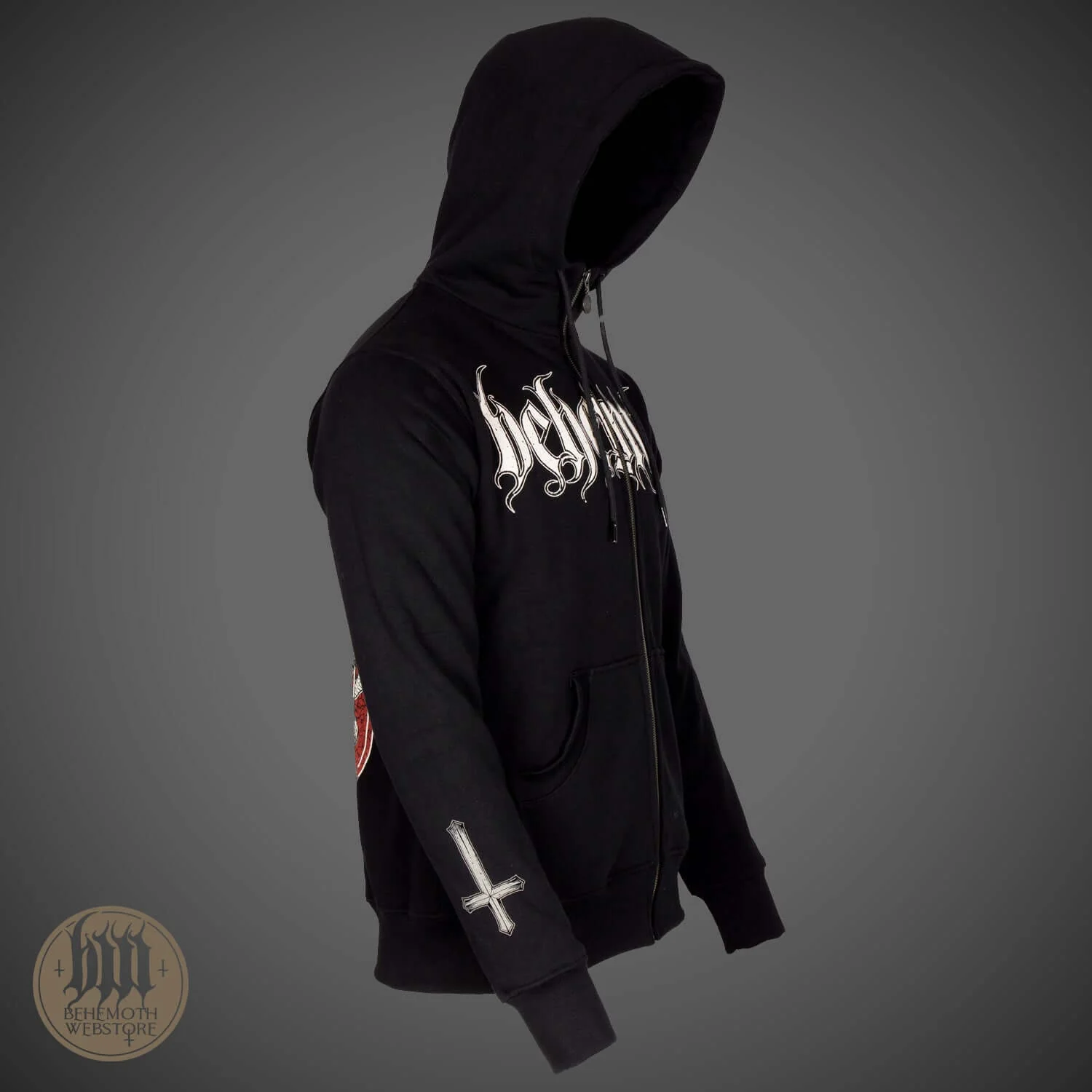 Behemoth 'Republic Of The Unfaithful' hooded sweatshirt with zip - Image 6