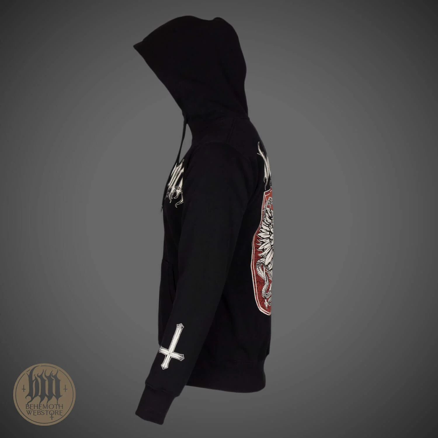 Behemoth 'Republic Of The Unfaithful' hooded sweatshirt with zip - Image 7