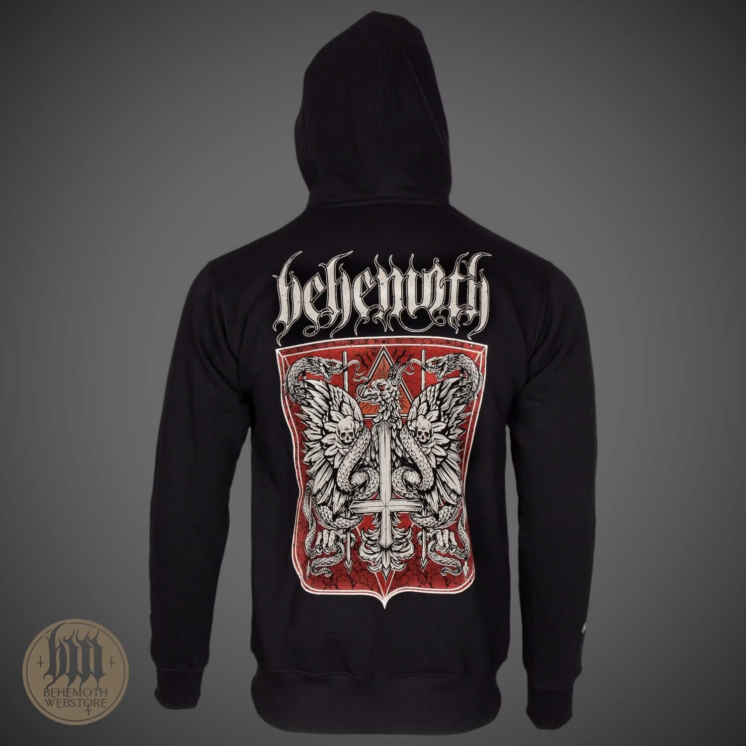 Behemoth 'Republic Of The Unfaithful' hooded sweatshirt with zip - Image 8