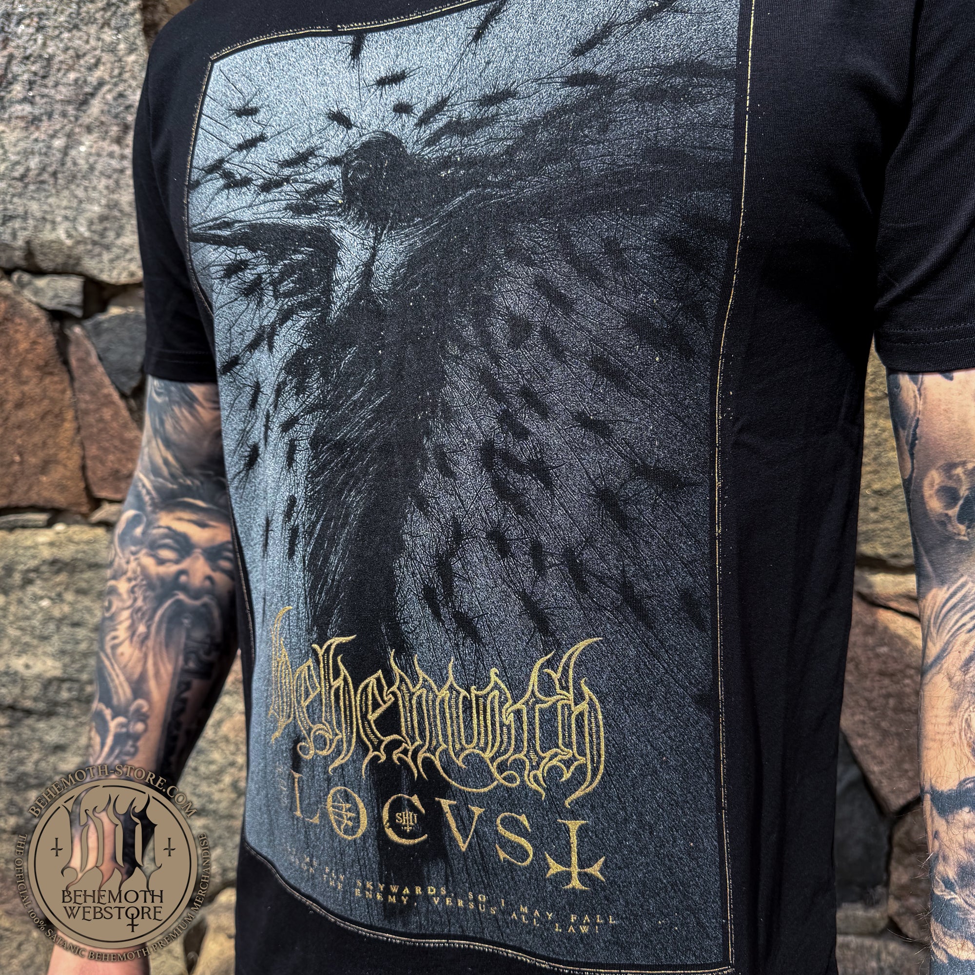 BEHEMOTH — “The Locvst” T-shirt - Image 3
