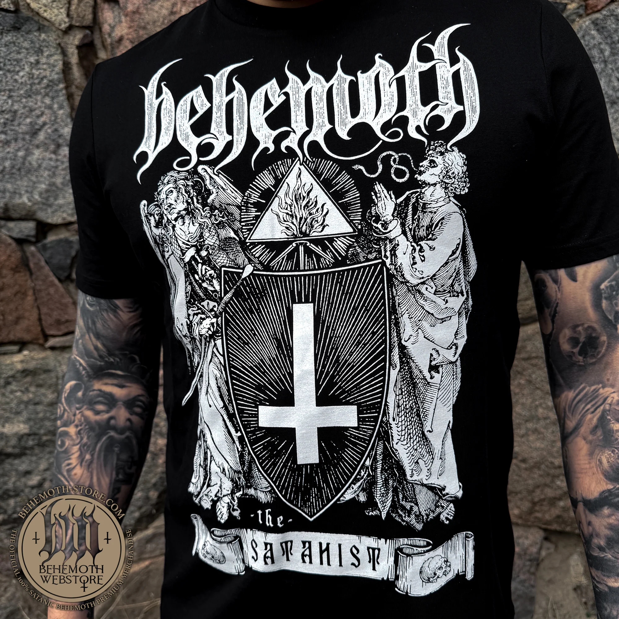 BEHEMOTH — “The Satanist Sigil” T-shirt - Image 3
