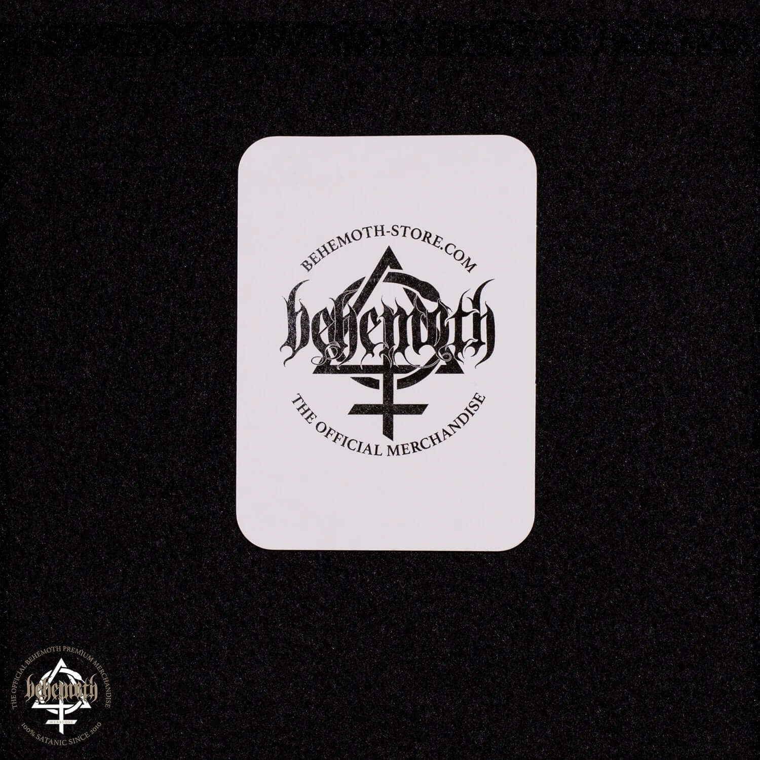 A Vinyl Sticker Behemoth 'The Satanist Sigil' - Image 2