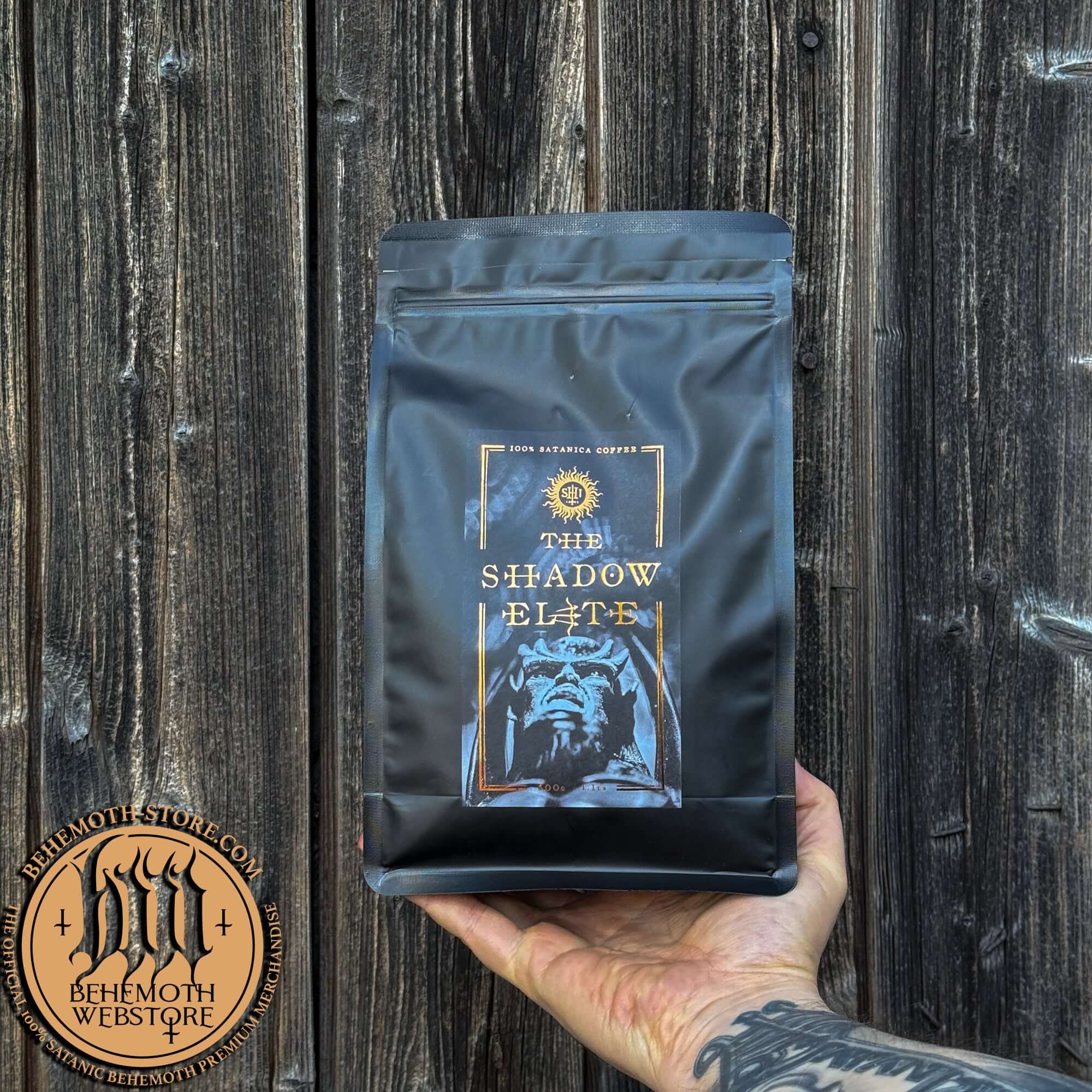 Behemoth 'The Shadow Elite' whole beans specialty coffee - Image 3