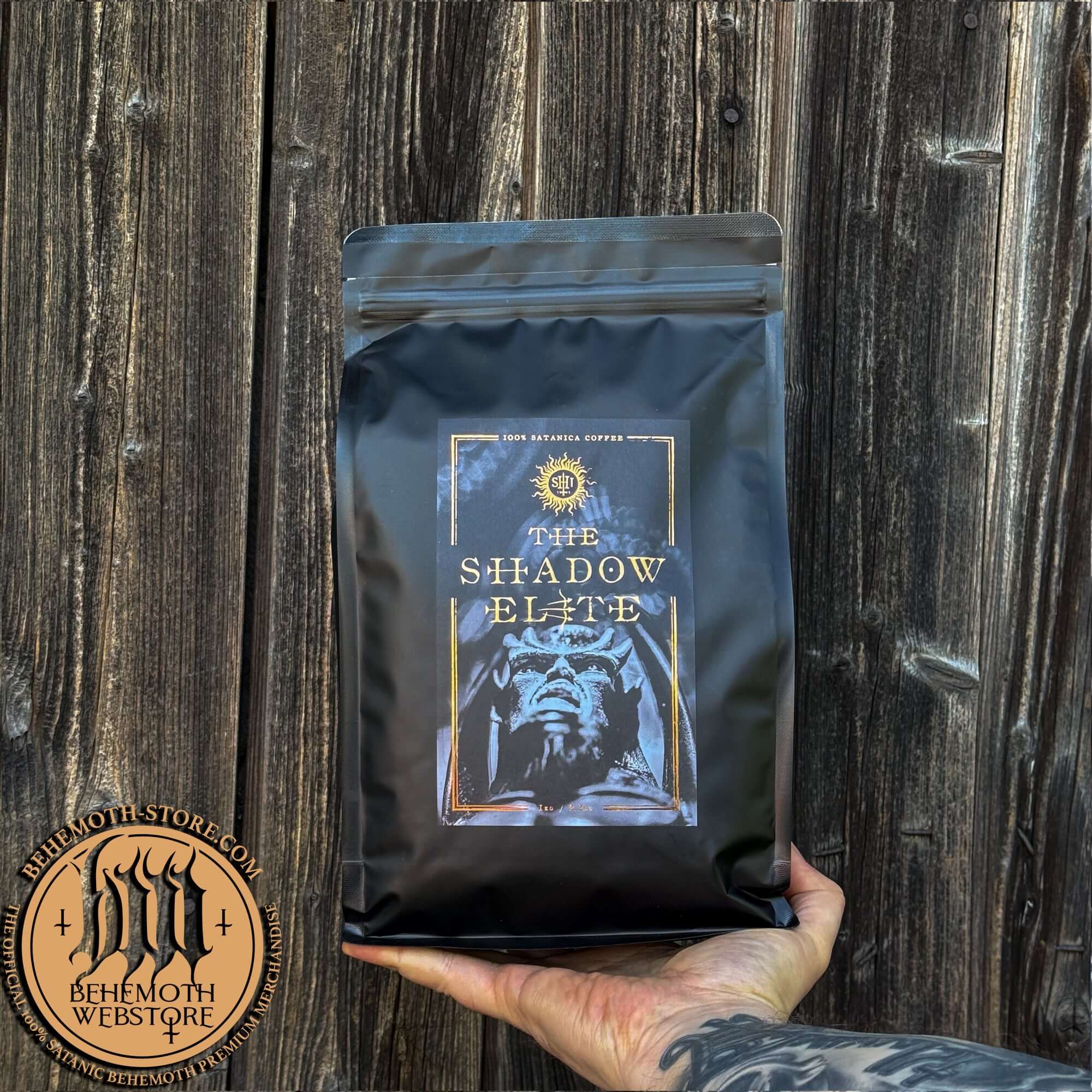 Behemoth 'The Shadow Elite' whole beans specialty coffee - Image 4