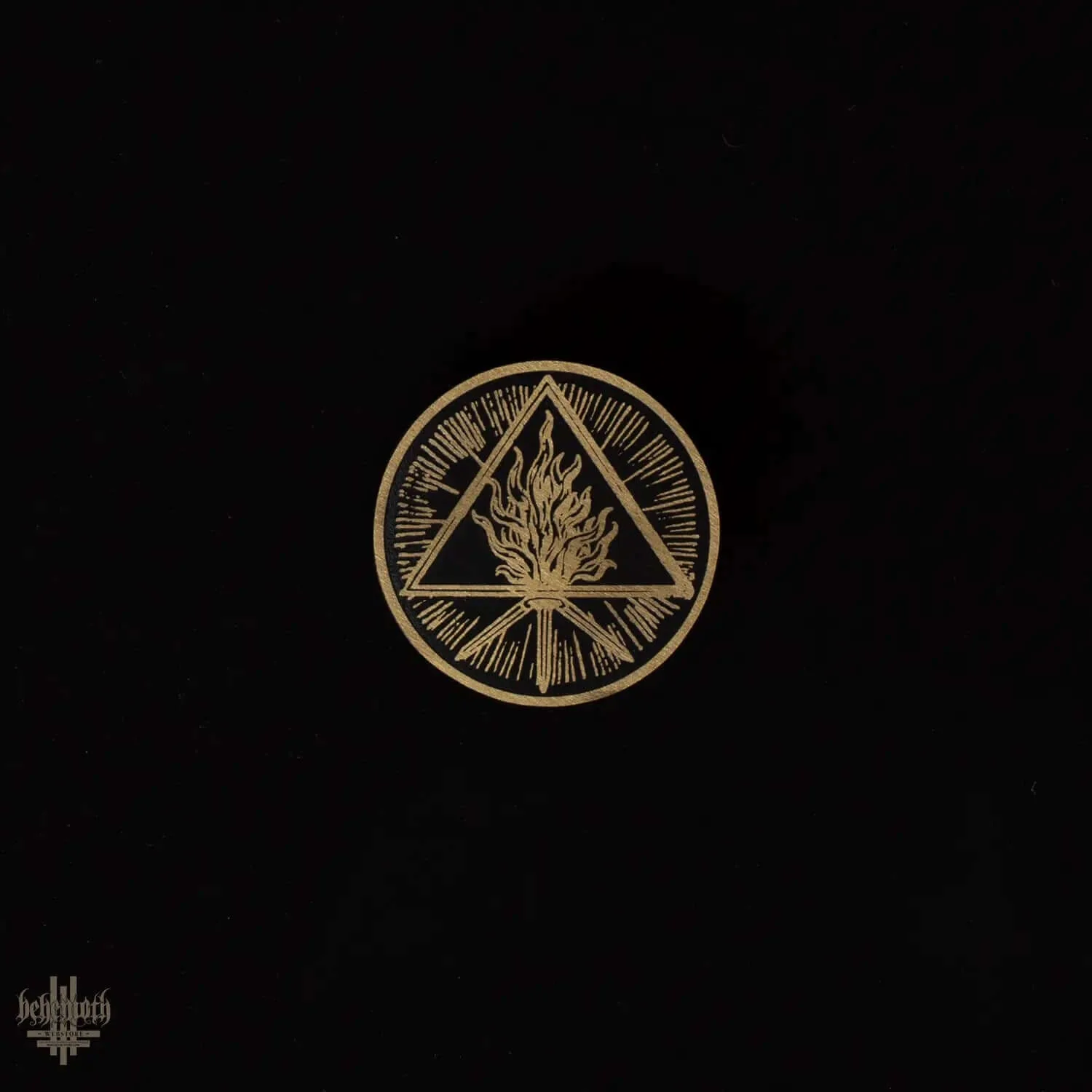 Behemoth 'The Unholy Trinity' brass pin - Image 2