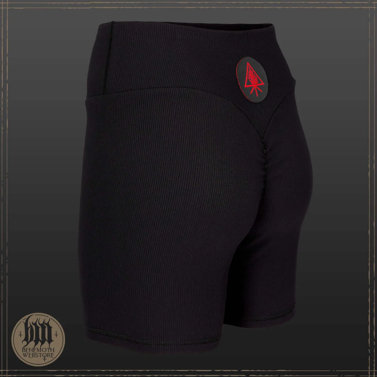 Behemoth 'The Unholy Trinity' Premium Push-Up Shorts - ribbed - Image 4