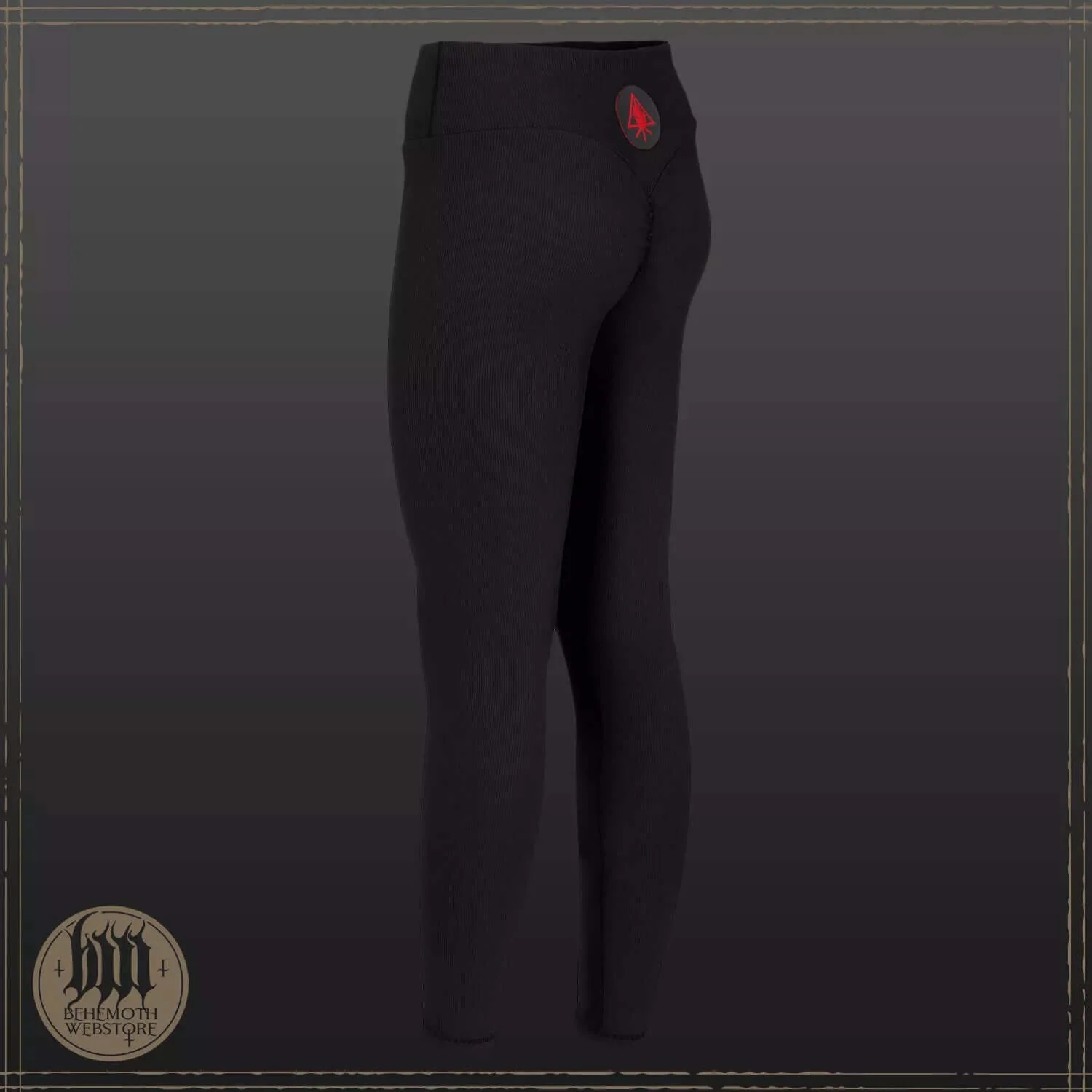 Behemoth "The Unholy Trinity" Ribbed Leggings - Image 4