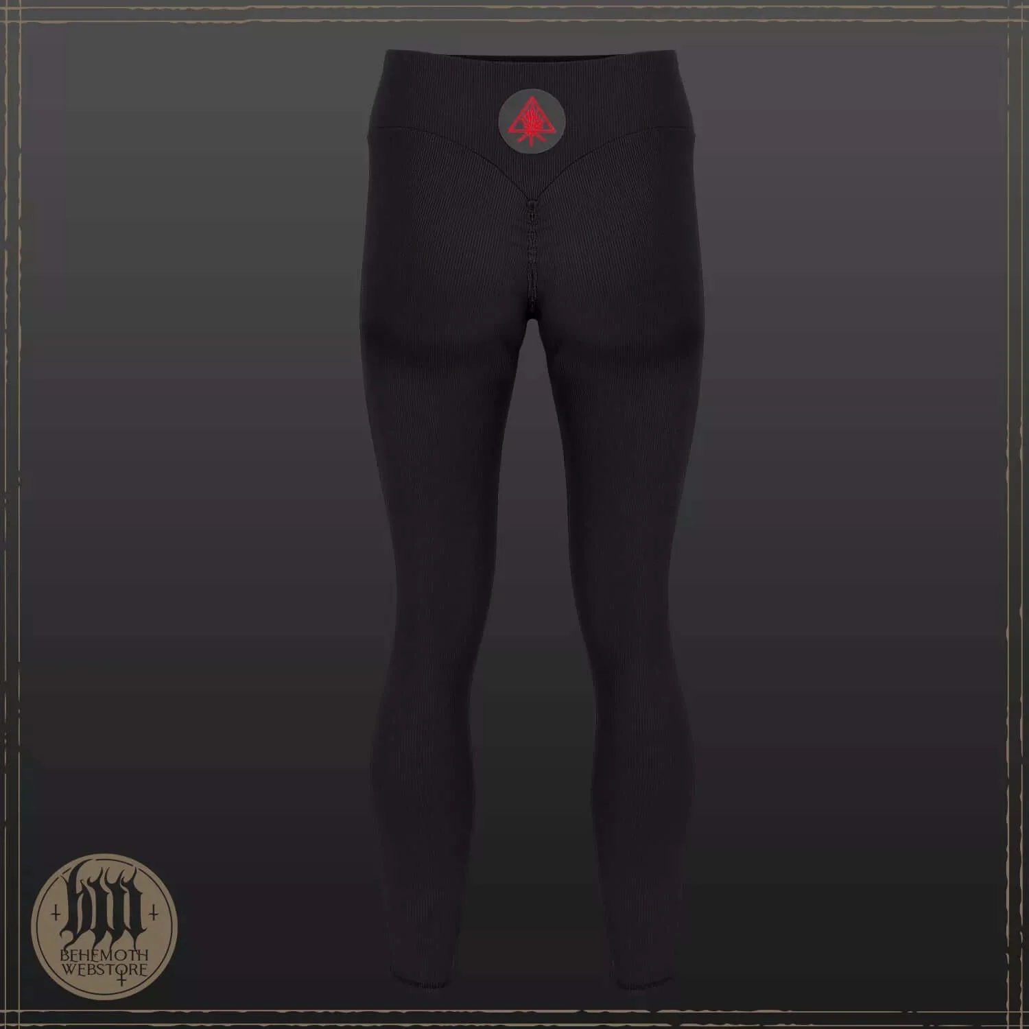 Behemoth "The Unholy Trinity" Ribbed Leggings - Image 5