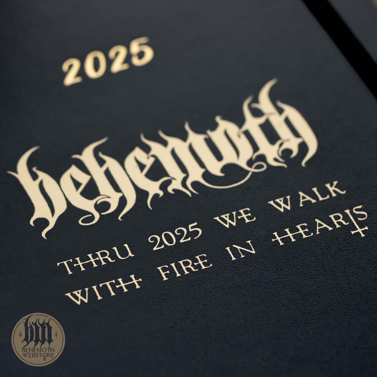 Behemoth 'Thru 2025 We Walk' Moleskine 2025 Calendar, LIMITED - Image 5