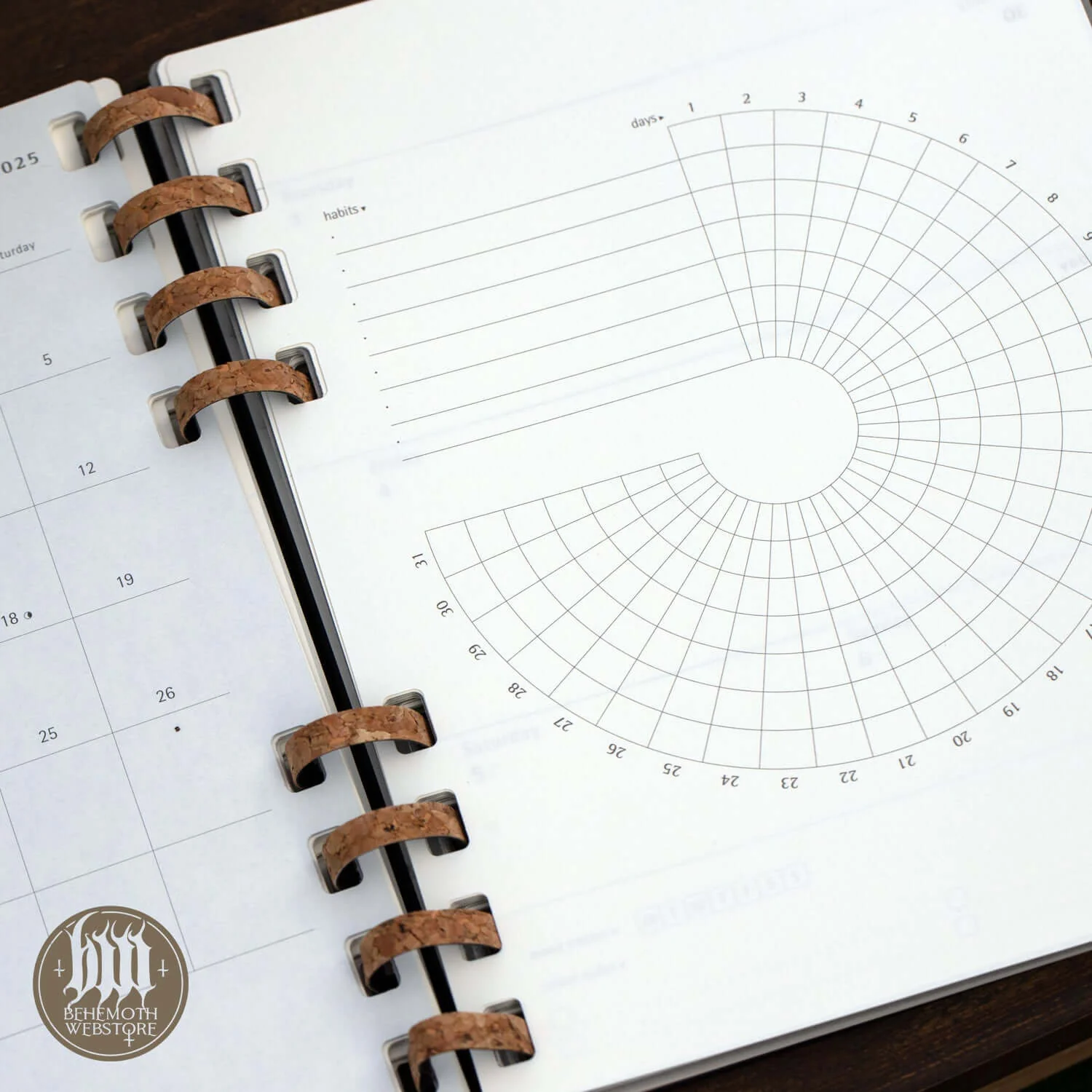 Behemoth 'Thru 2025 We Walk' Moleskine 2025 Calendar, LIMITED - Image 8