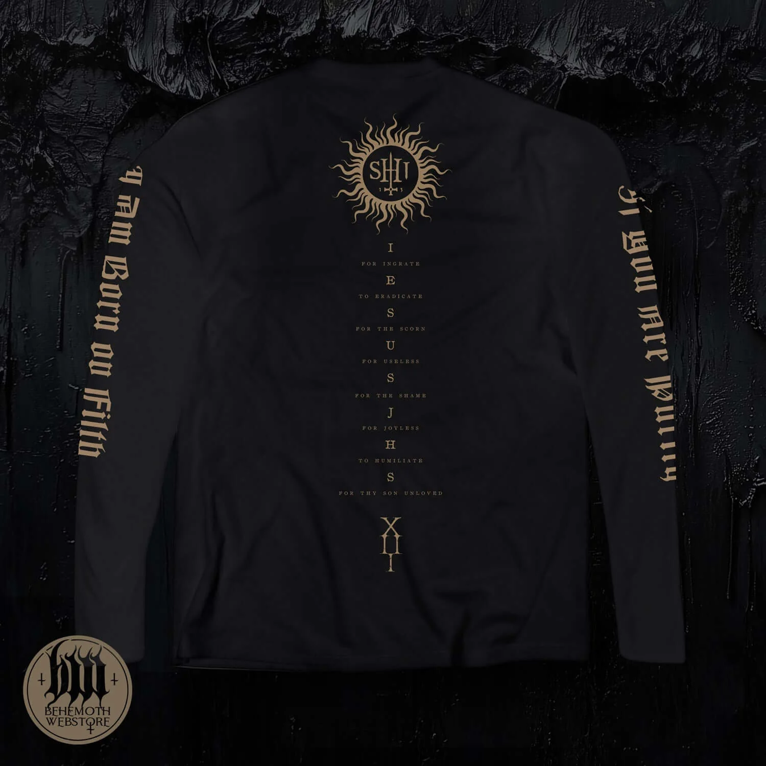 Behemoth 'TSOG'  Alt Long Sleeve Shirt - Image 7
