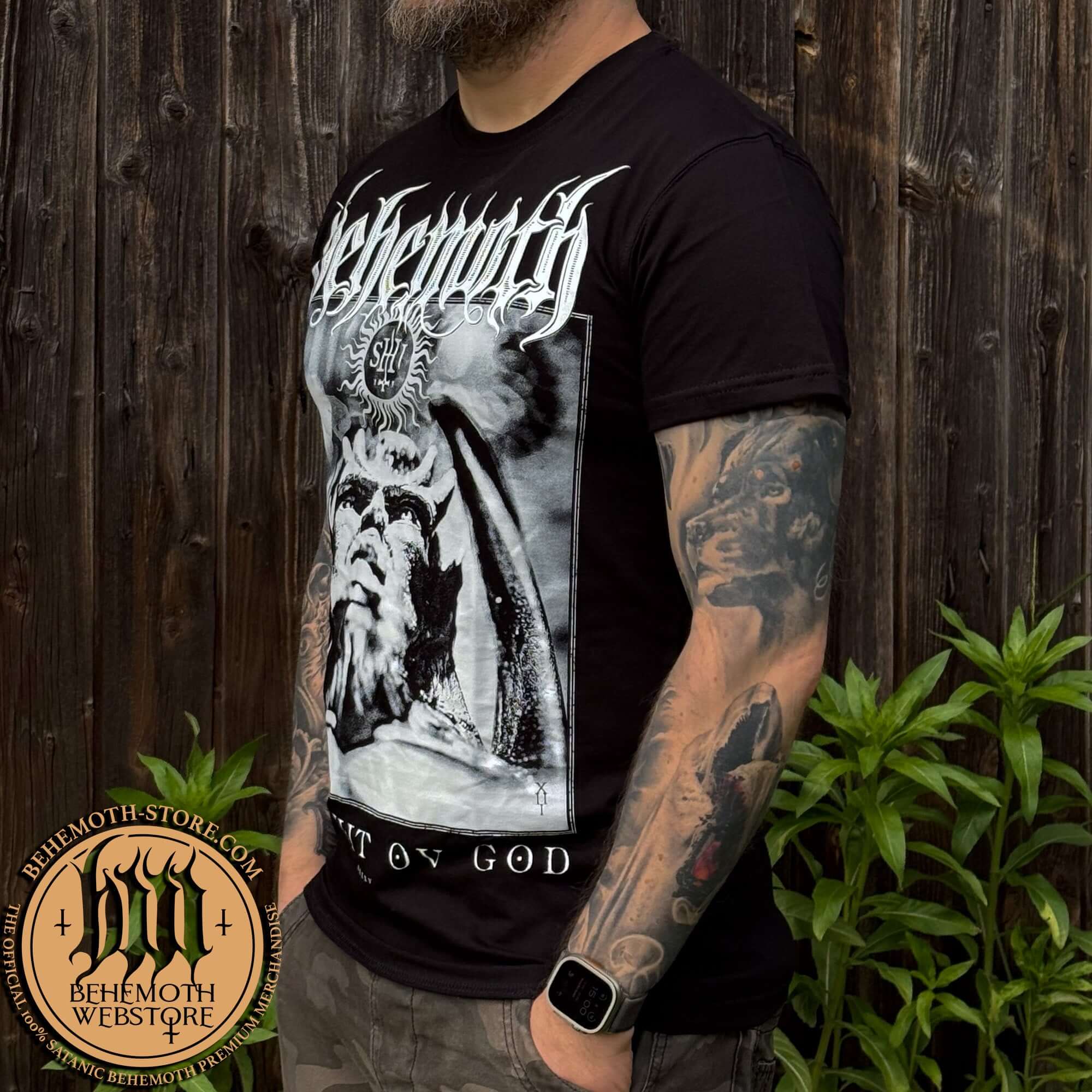 Behemoth - The Shit Ov God T-Shirt - Image 3