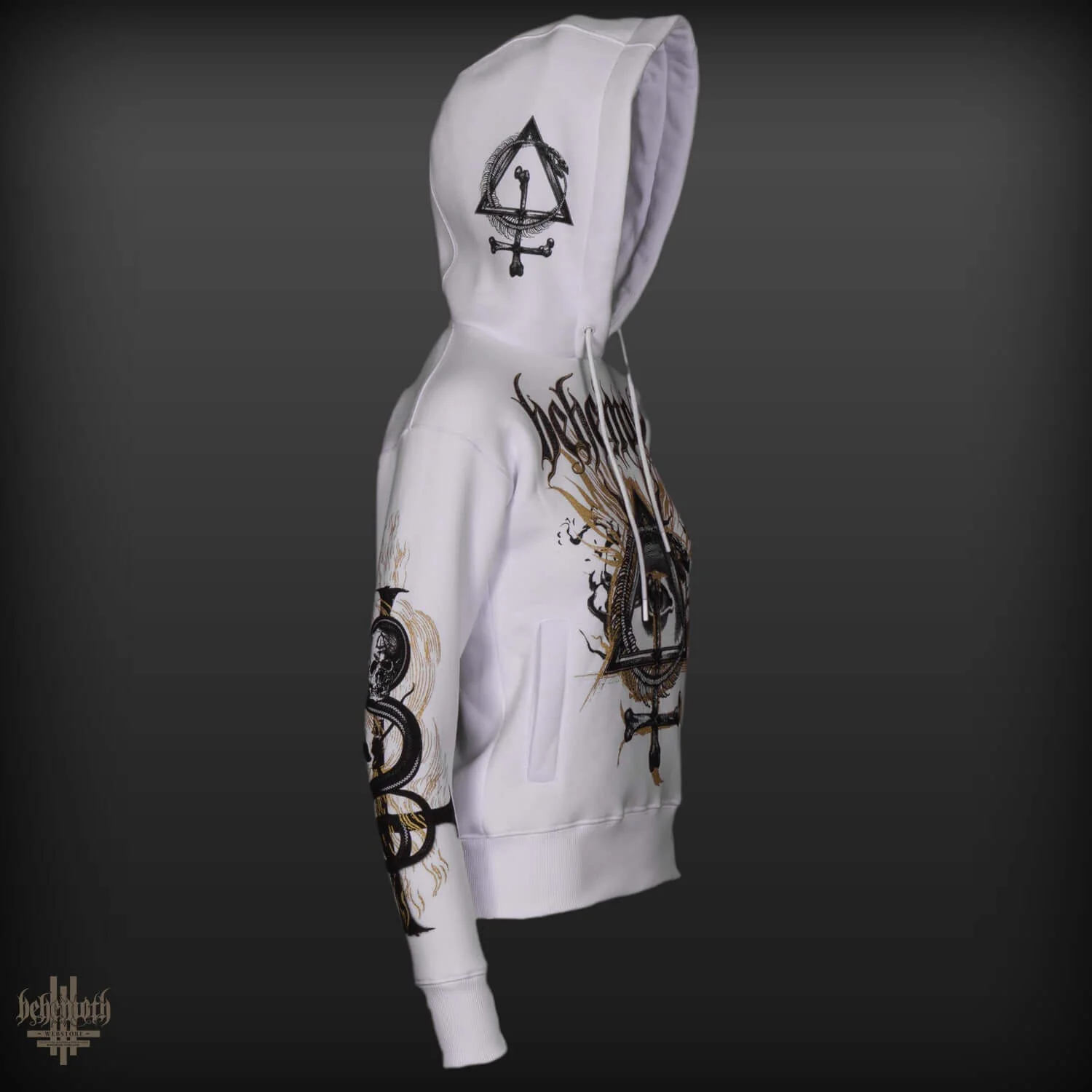 'Contra' Behemoth women's hooded sweatshirt - Image 3
