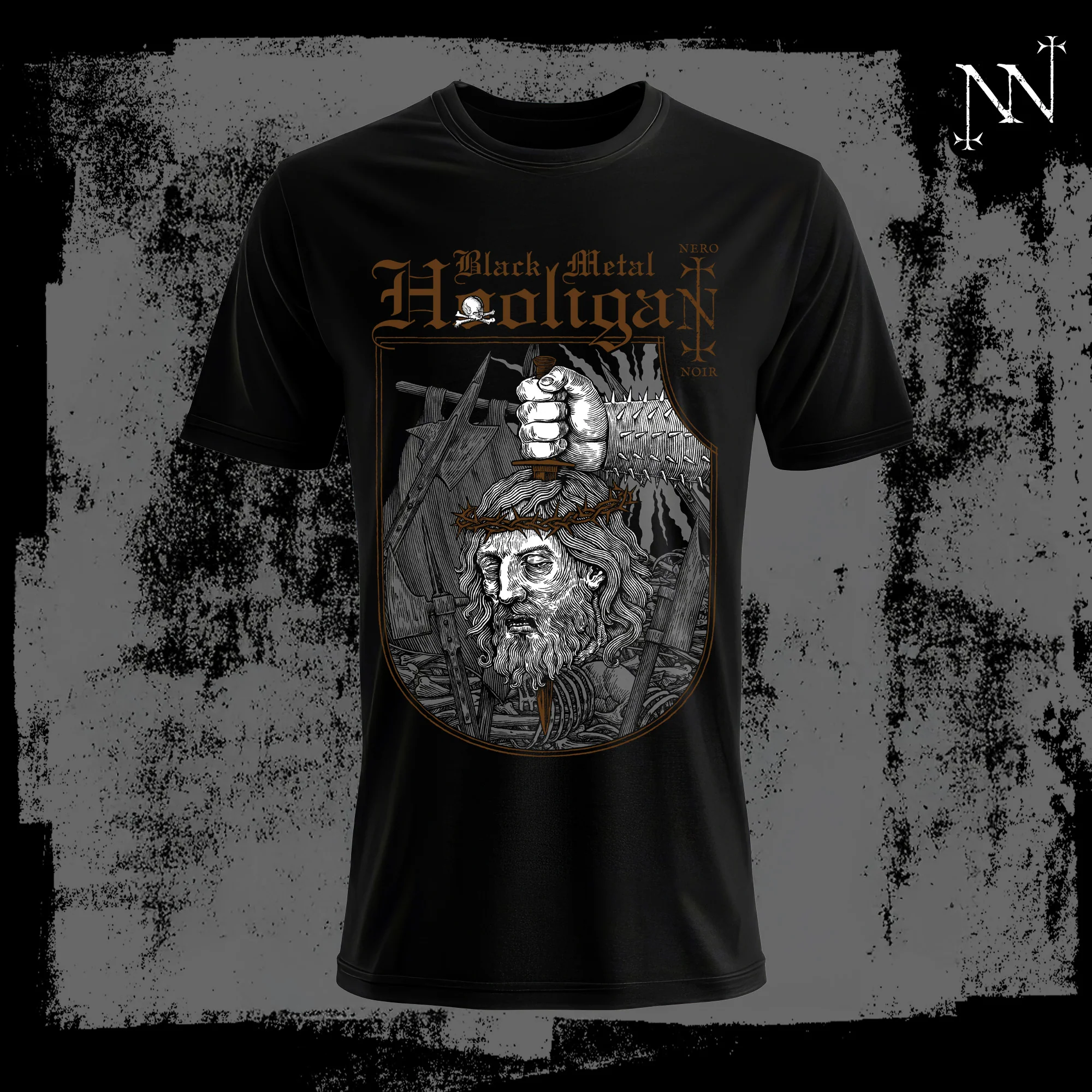 NeroNoir - 'Black Metal Hooligans' T-Shirt