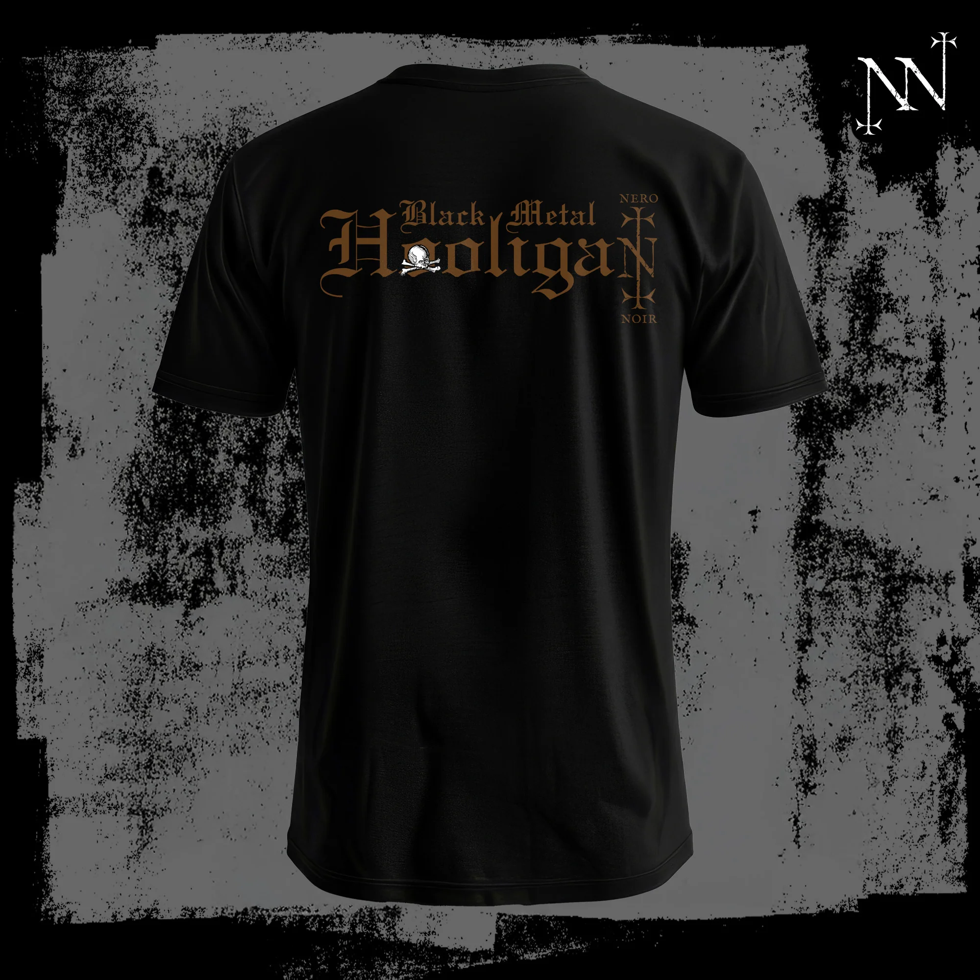 NeroNoir - 'Black Metal Hooligans' T-Shirt - Image 2