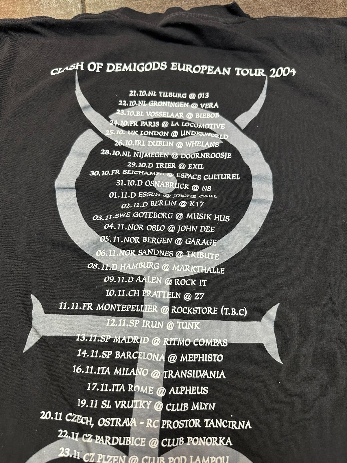 Vintage Hell – BEHEMOTH Clash of the Demigods European tour shirt - Image 5