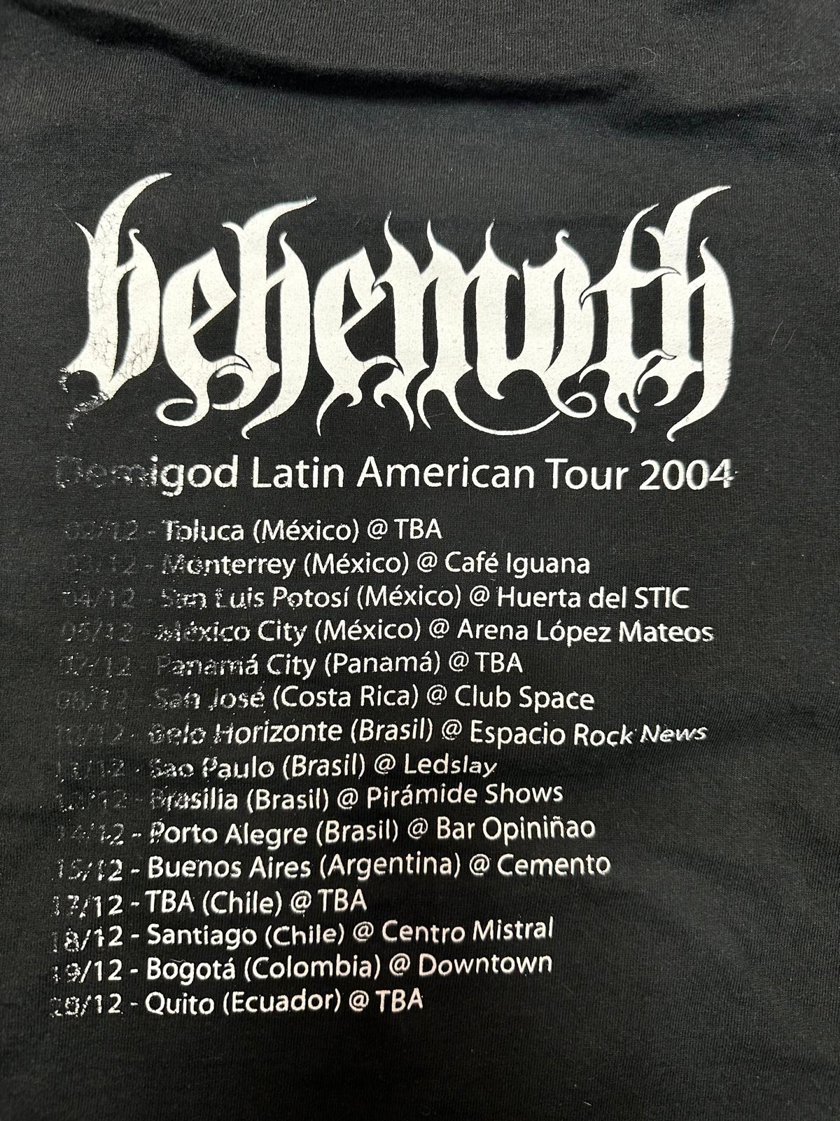 Vintage Hell – BEHEMOTH Latin american tour shirt OG! - Image 3