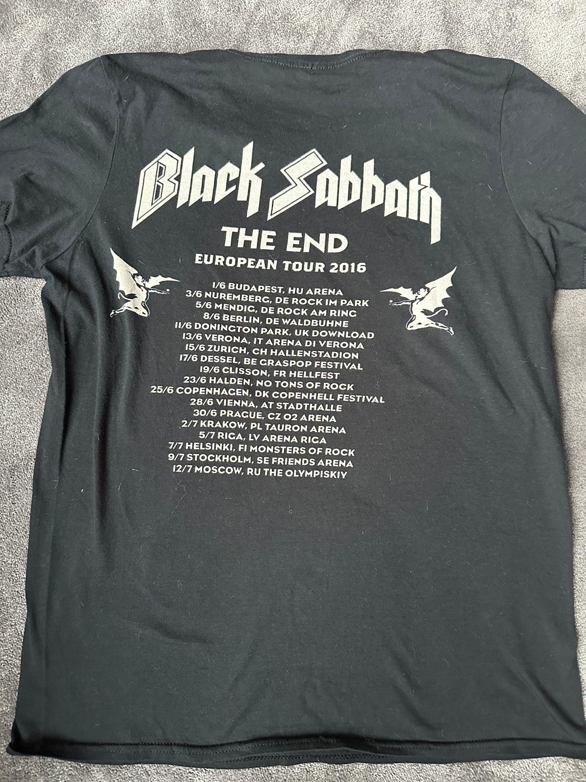 Vintage Hell – Black Sabbath – The End Tour Shirt (Original) - Image 4