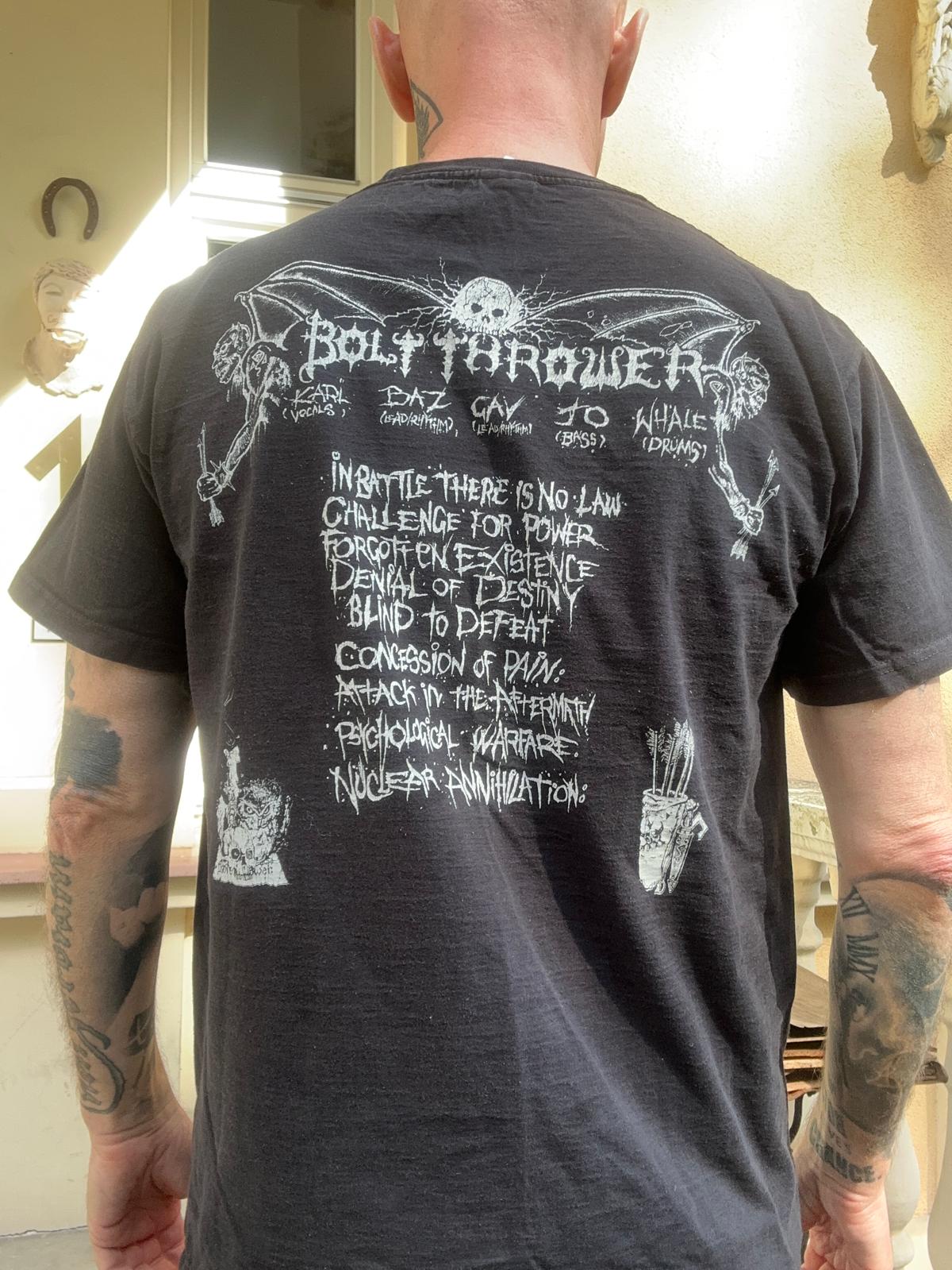 Vintage Hell – BOLT THROWER – In Battle There Is No Law (T-Shirt) - Image 3