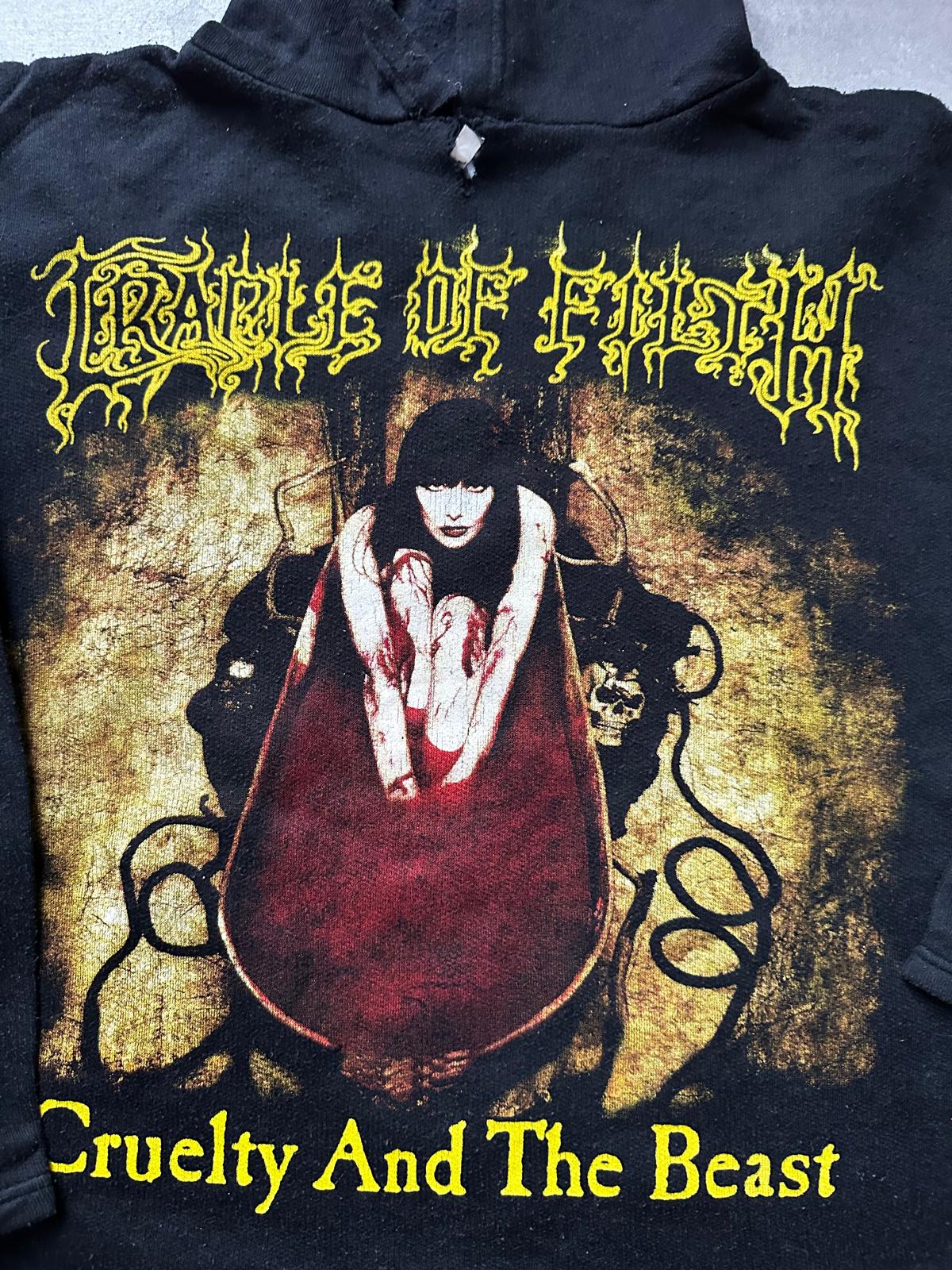 Vintage Hell – Cradle of Filth – The Cruelty and the Beast Hoodie - Image 3