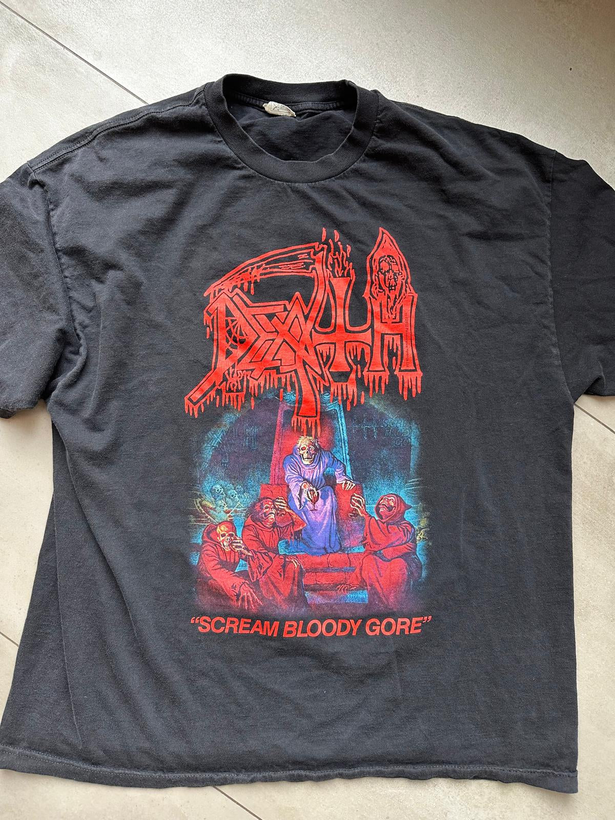 Vintage Hell – DEATH – Scream Bloody Gore (00's) (T-Shirt)