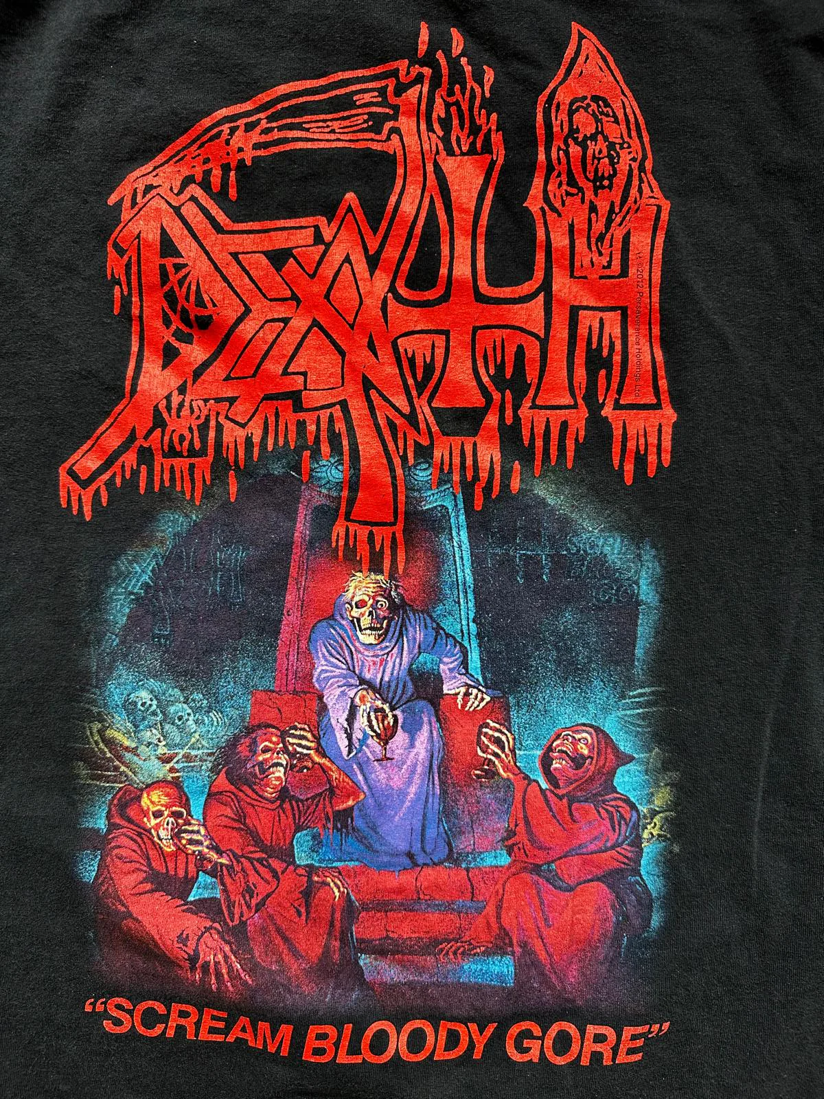 Vintage Hell – DEATH – Scream Bloody Gore (00's) (T-Shirt) - Image 2