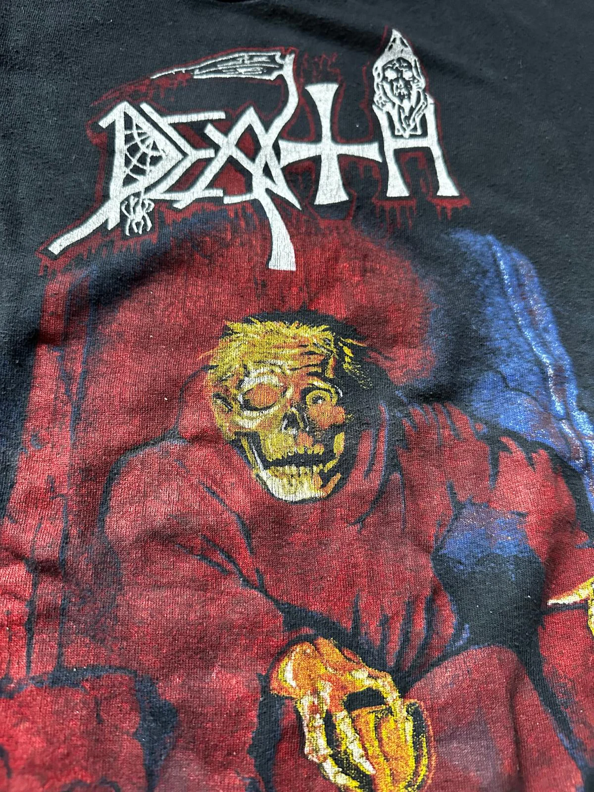 Vintage Hell – Death – Scream Bloody Gore Original Shirt - Image 4