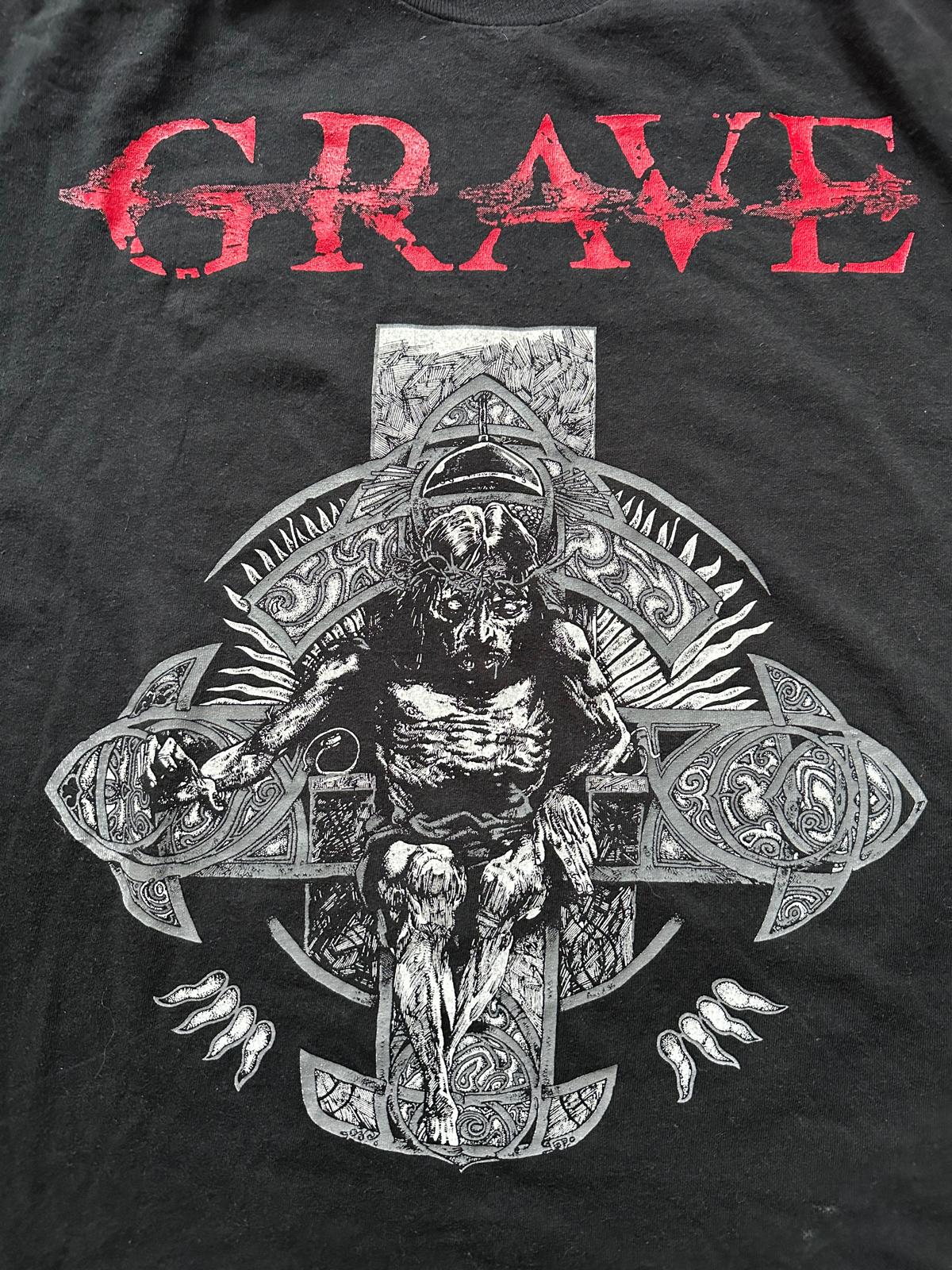 Vintage Hell – Grave – Early 90s Tour Shirt - Image 6