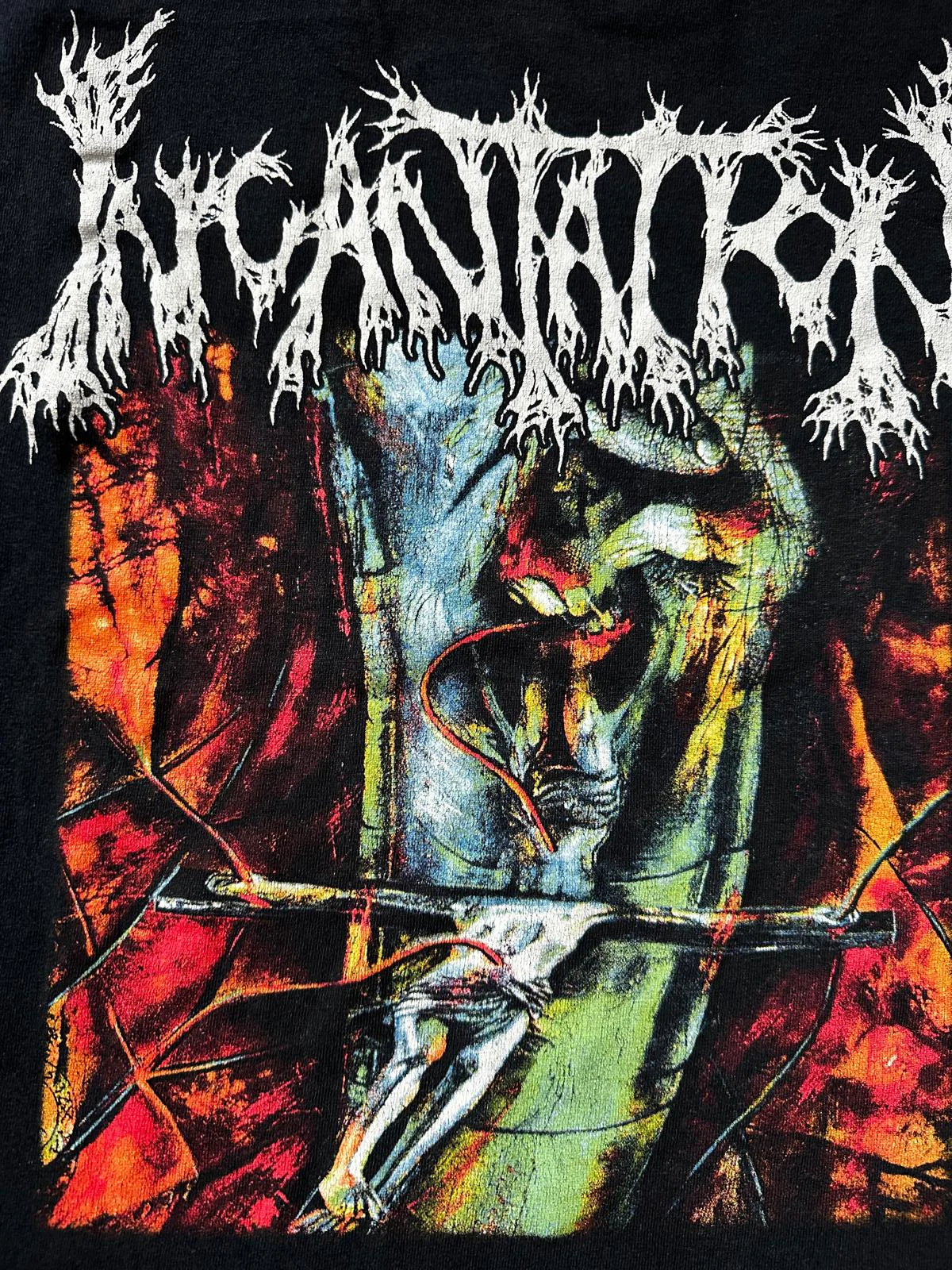 Vintage Hell – Incantation – Onward to Golgotha Shirt - Image 2
