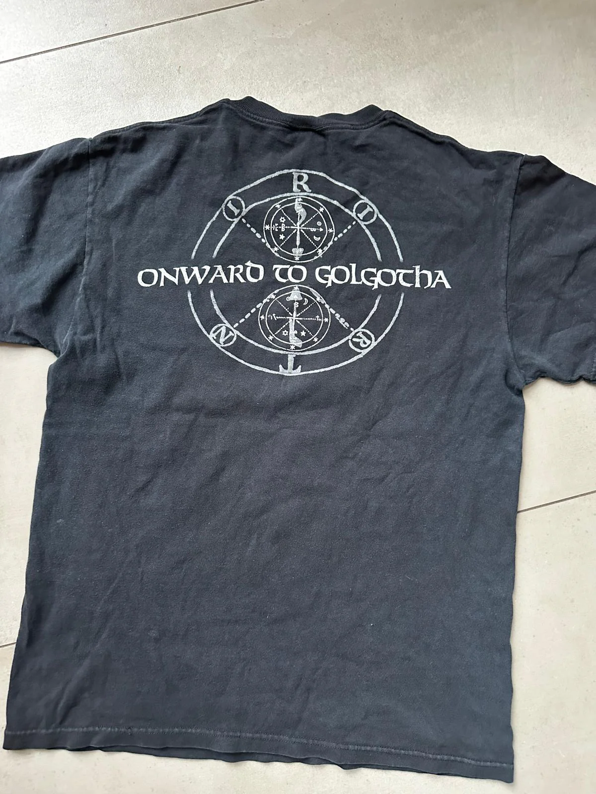 Vintage Hell – Incantation – Onward to Golgotha Shirt - Image 3