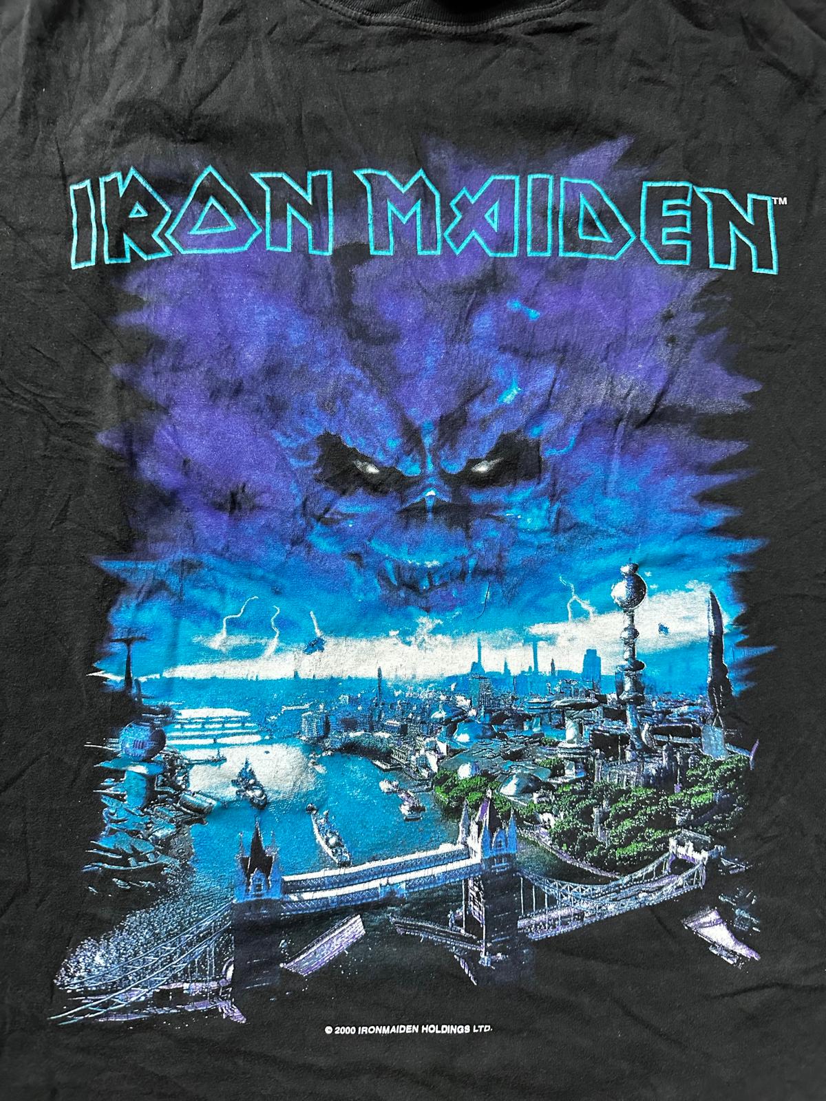 Vintage Hell – Iron Maiden – Brave New World (2000) Original Shirt - Image 4