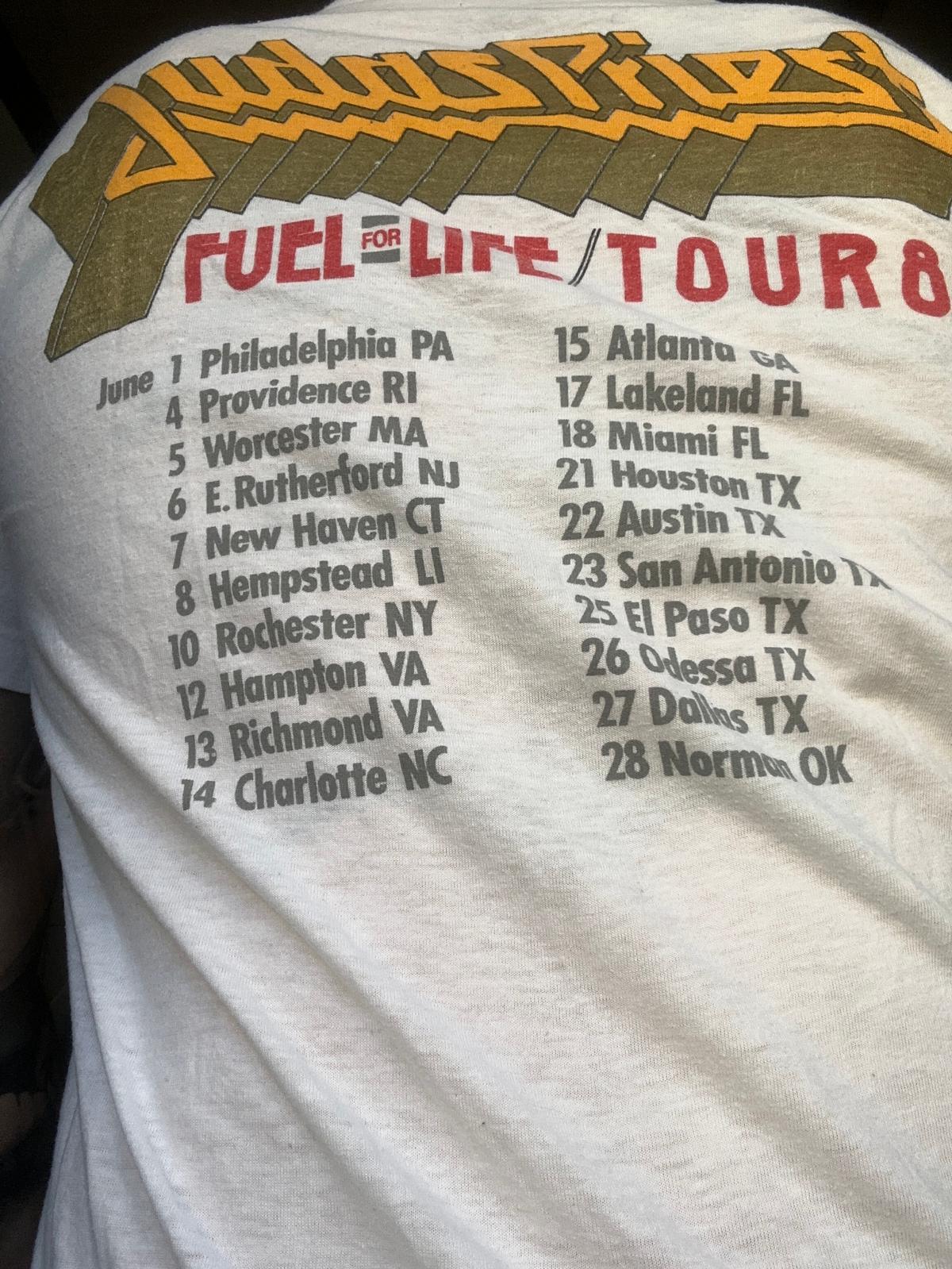 Vintage Hell – JUDAS PRIEST – Turbo Tour (T-Shirt) - Image 4
