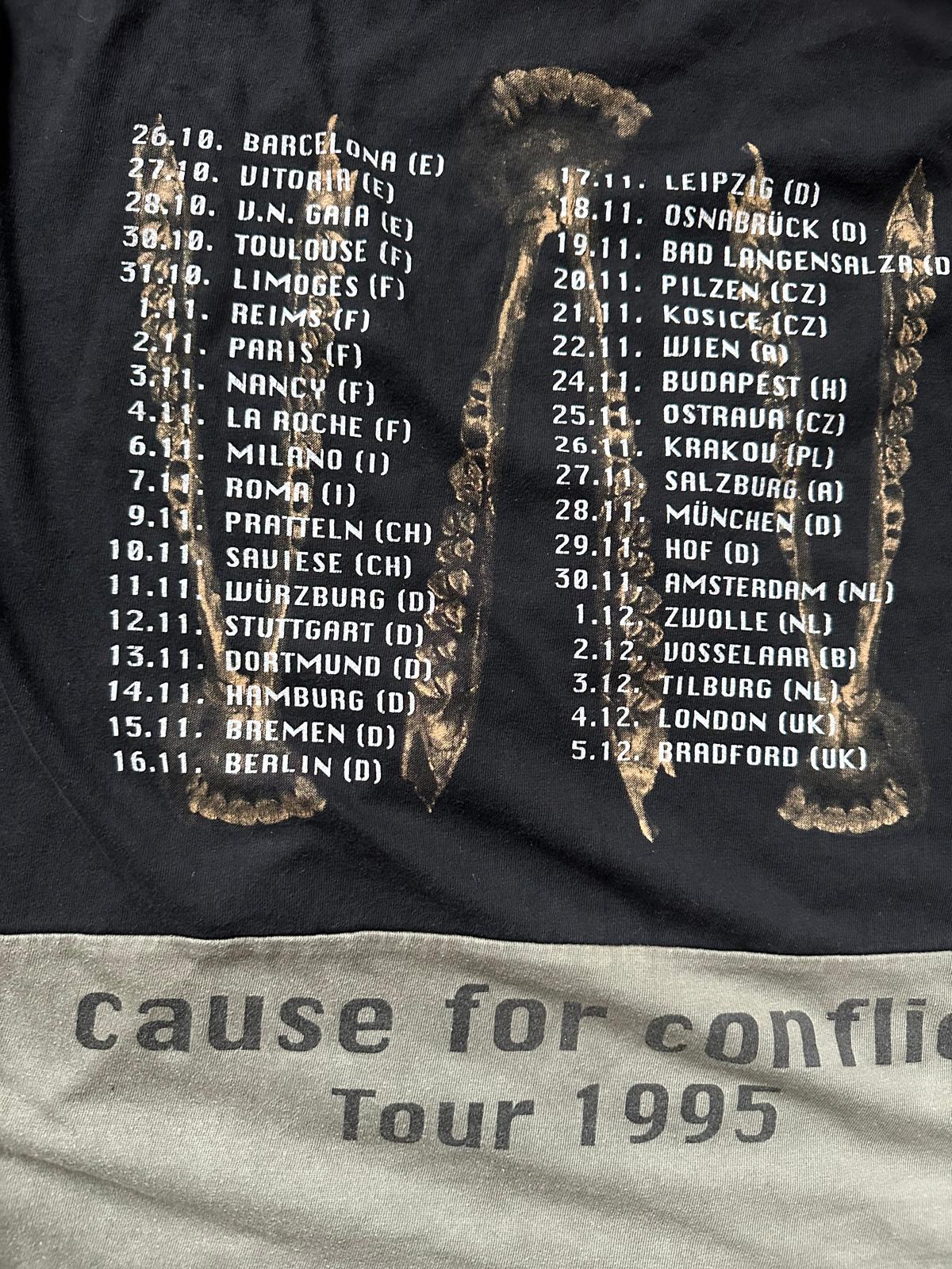 Vintage Hell – Kreator – Cause for Conflict Tour Jersey (1995) - Image 5