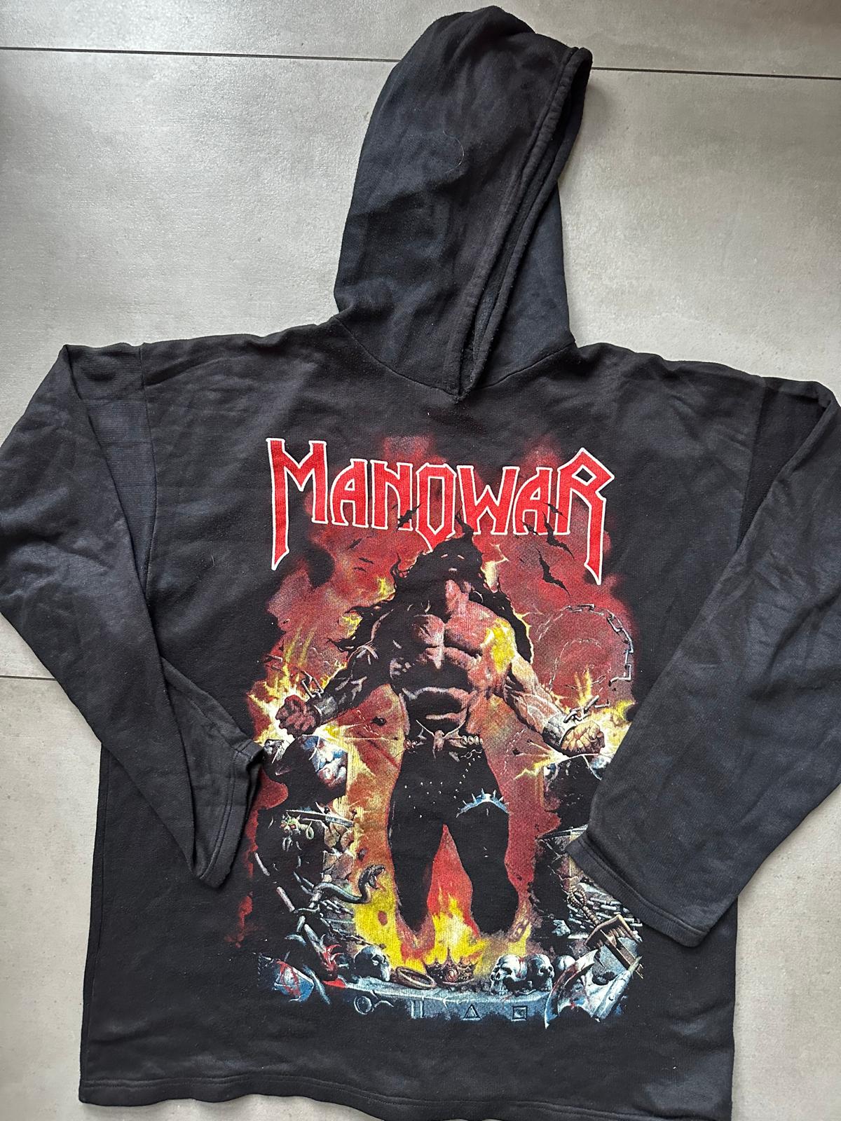 Vintage Hell – Manowar – Louder Than Hell Hoodie - Image 2