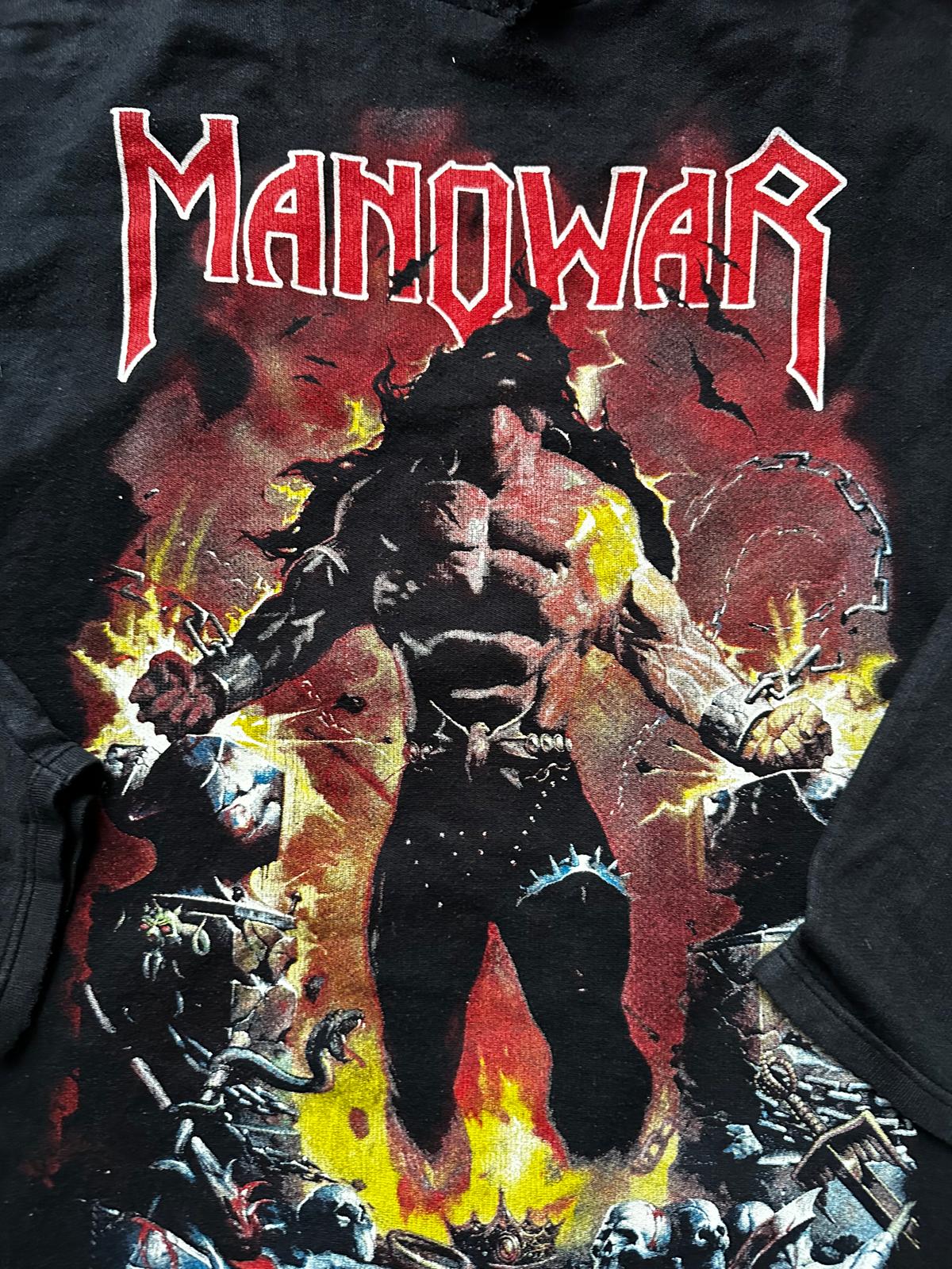 Vintage Hell – Manowar – Louder Than Hell Hoodie - Image 3