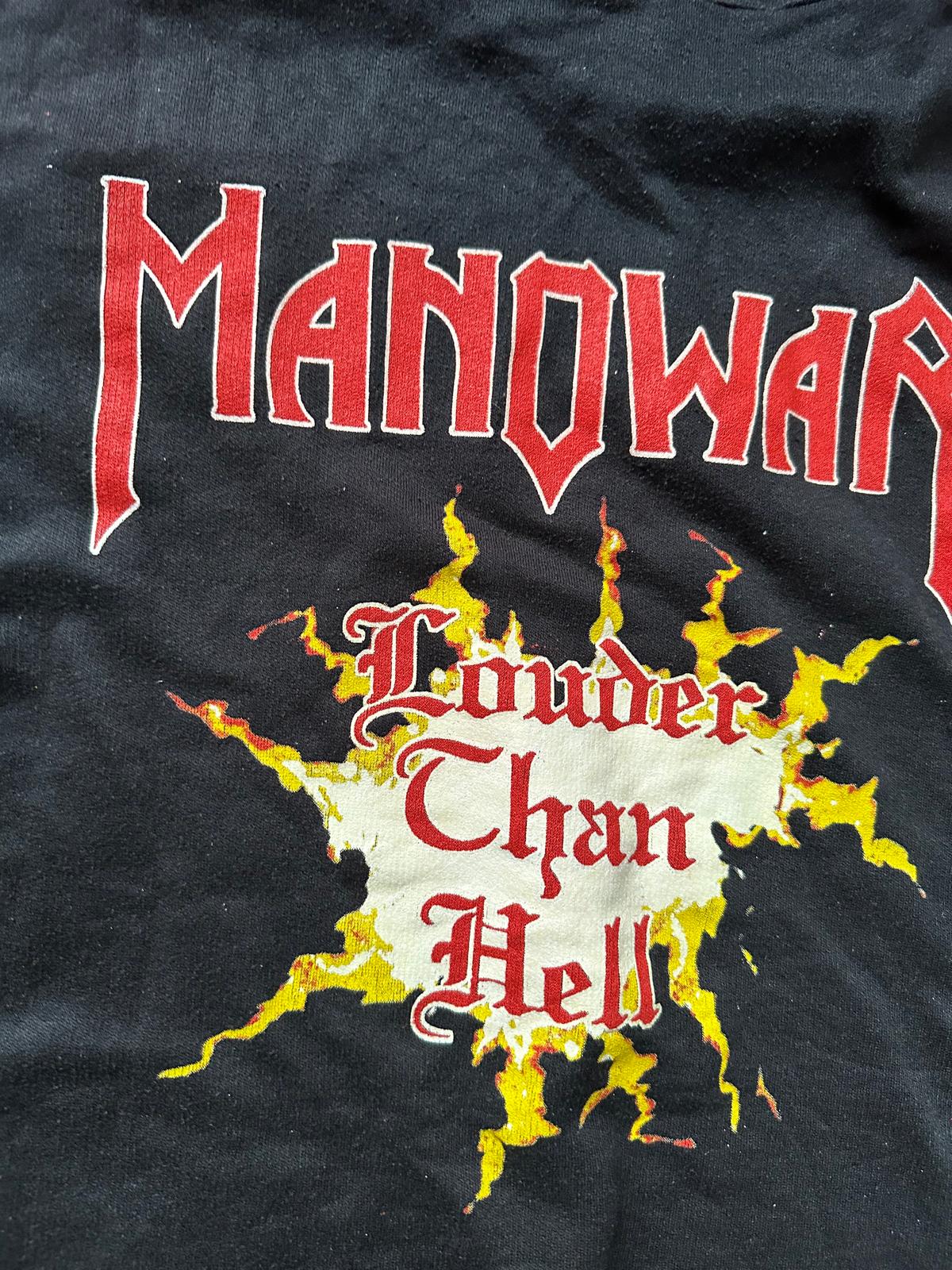 Vintage Hell – Manowar – Louder Than Hell Hoodie - Image 5