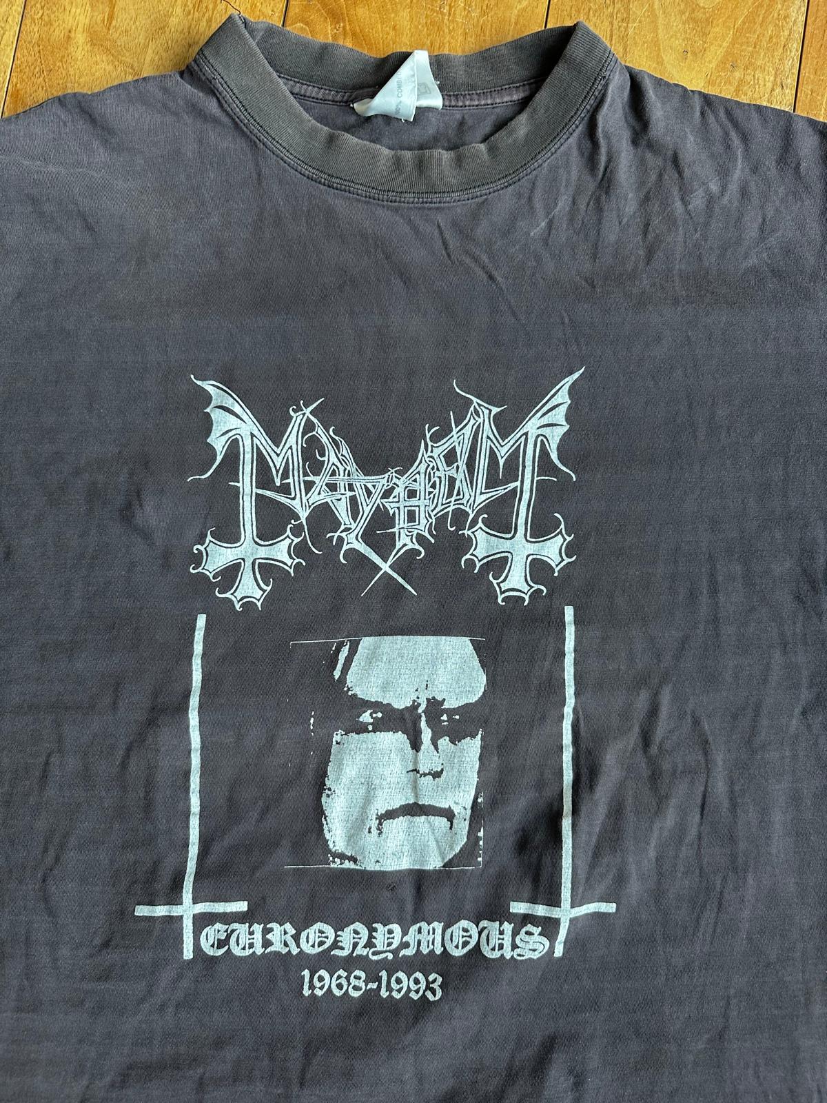 Vintage Hell – MAYHEM – Euronymous Vintage Shirt (T-Shirt) - Image 2