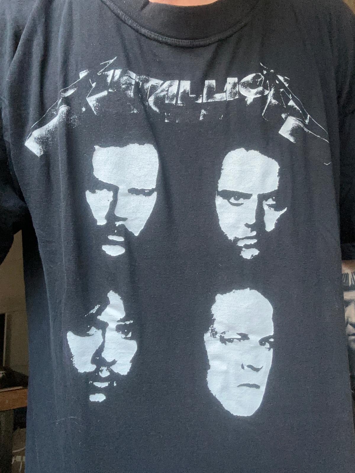 Vintage Hell – METALLICA – Black Album Era (T-Shirt) - Image 2