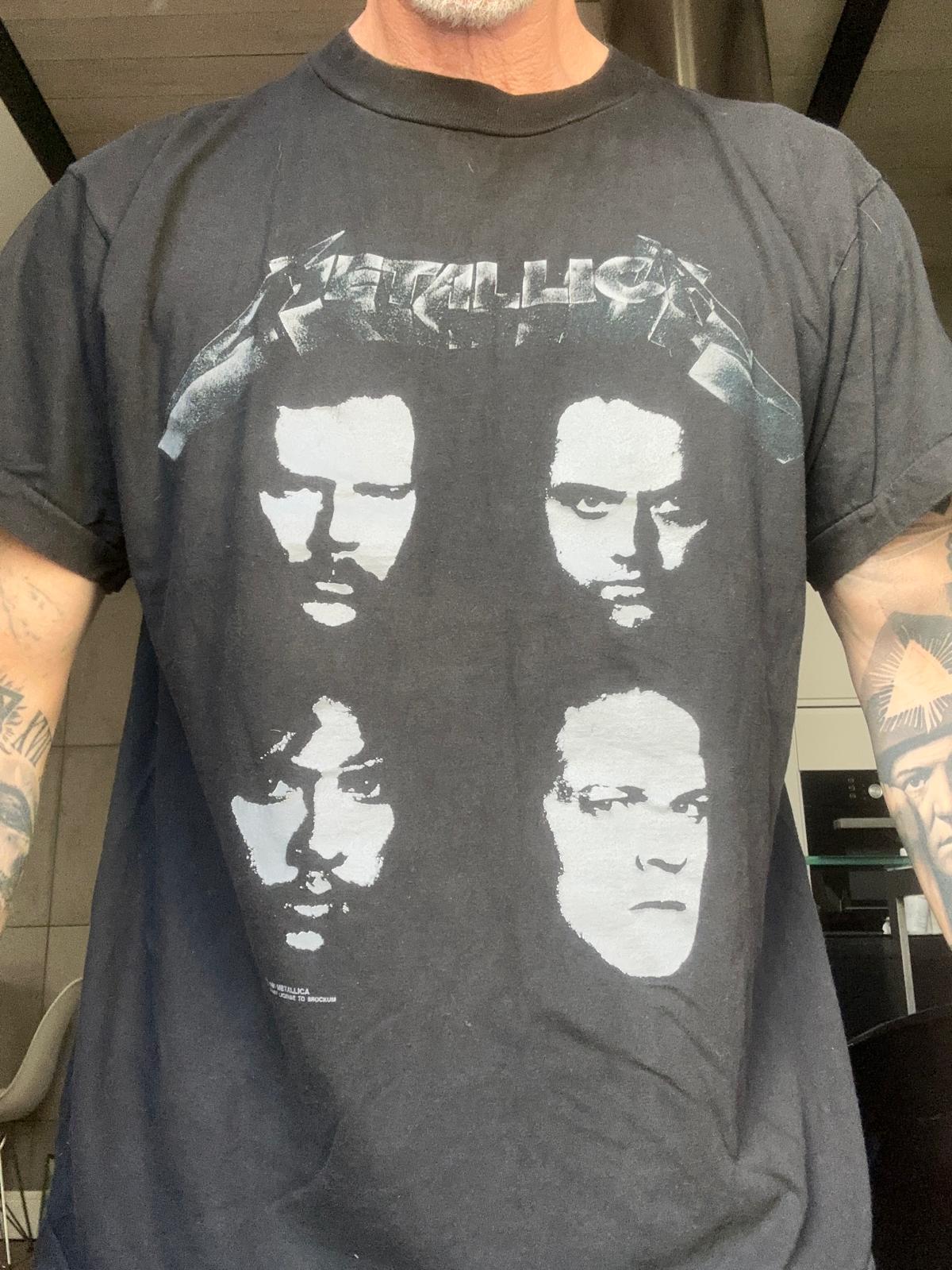 Vintage Hell – METALLICA – Black Album Tour 1991 (T-Shirt) - Image 6