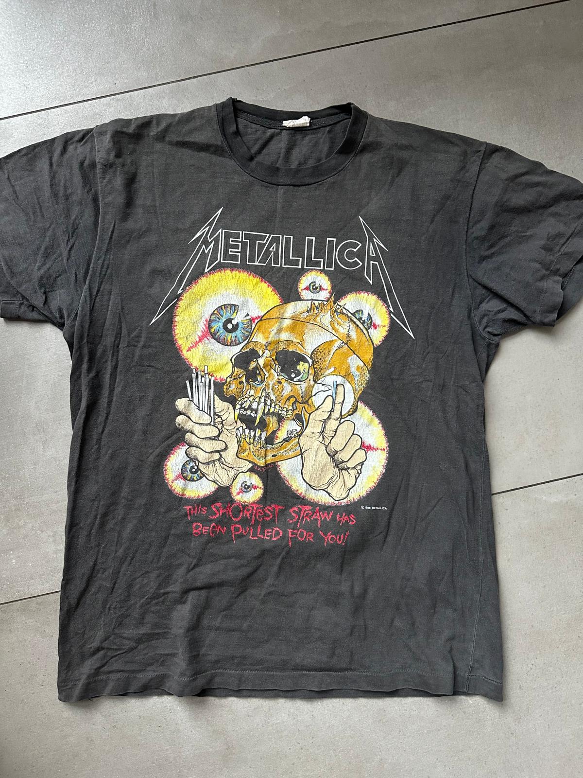 Vintage Hell – Metallica – The Shortest Straw Vintage Shirt (1988)