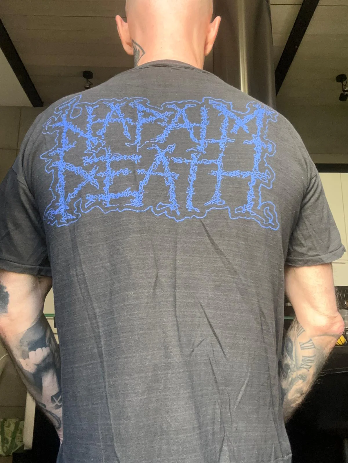 Vintage Hell – NAPALM DEATH – Death Gas Mask (T-Shirt) - Image 3