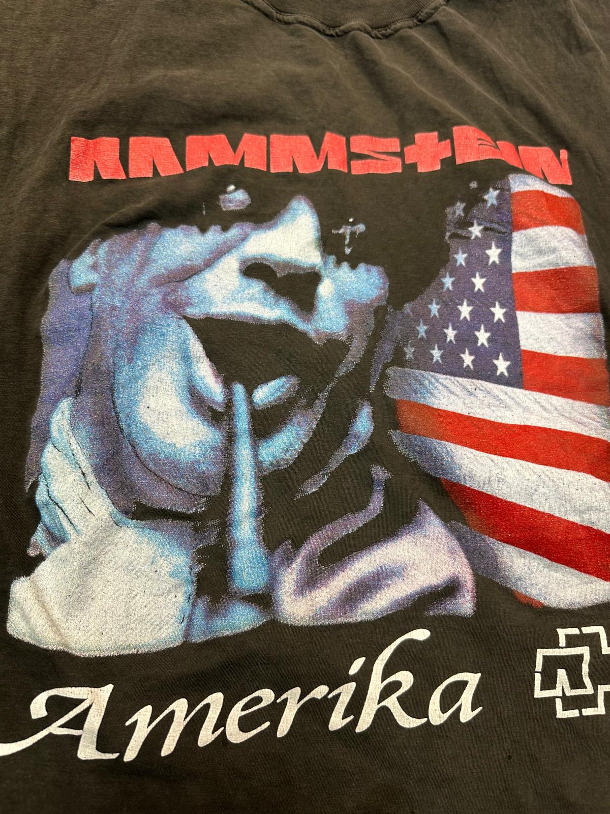 Vintage Hell – RAMMSTEIN America vintage shirt cut off! - Image 2