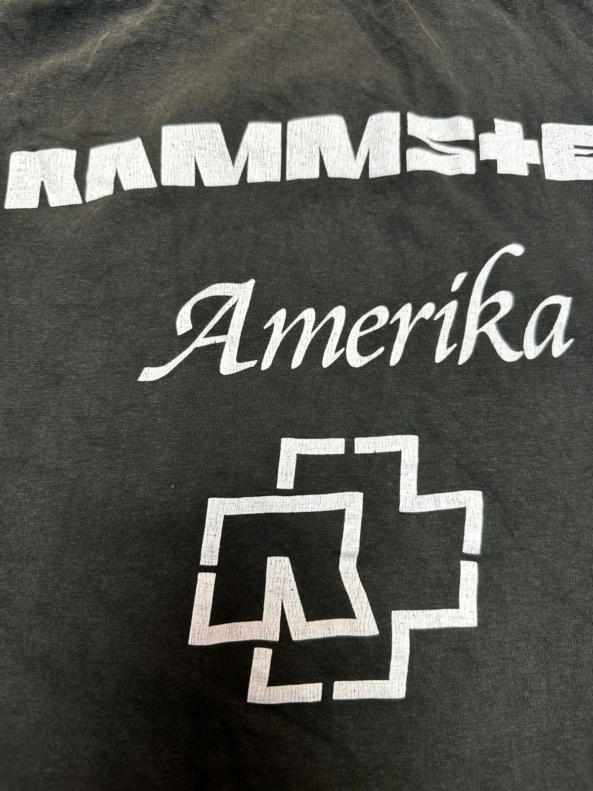 Vintage Hell – RAMMSTEIN America vintage shirt cut off! - Image 5