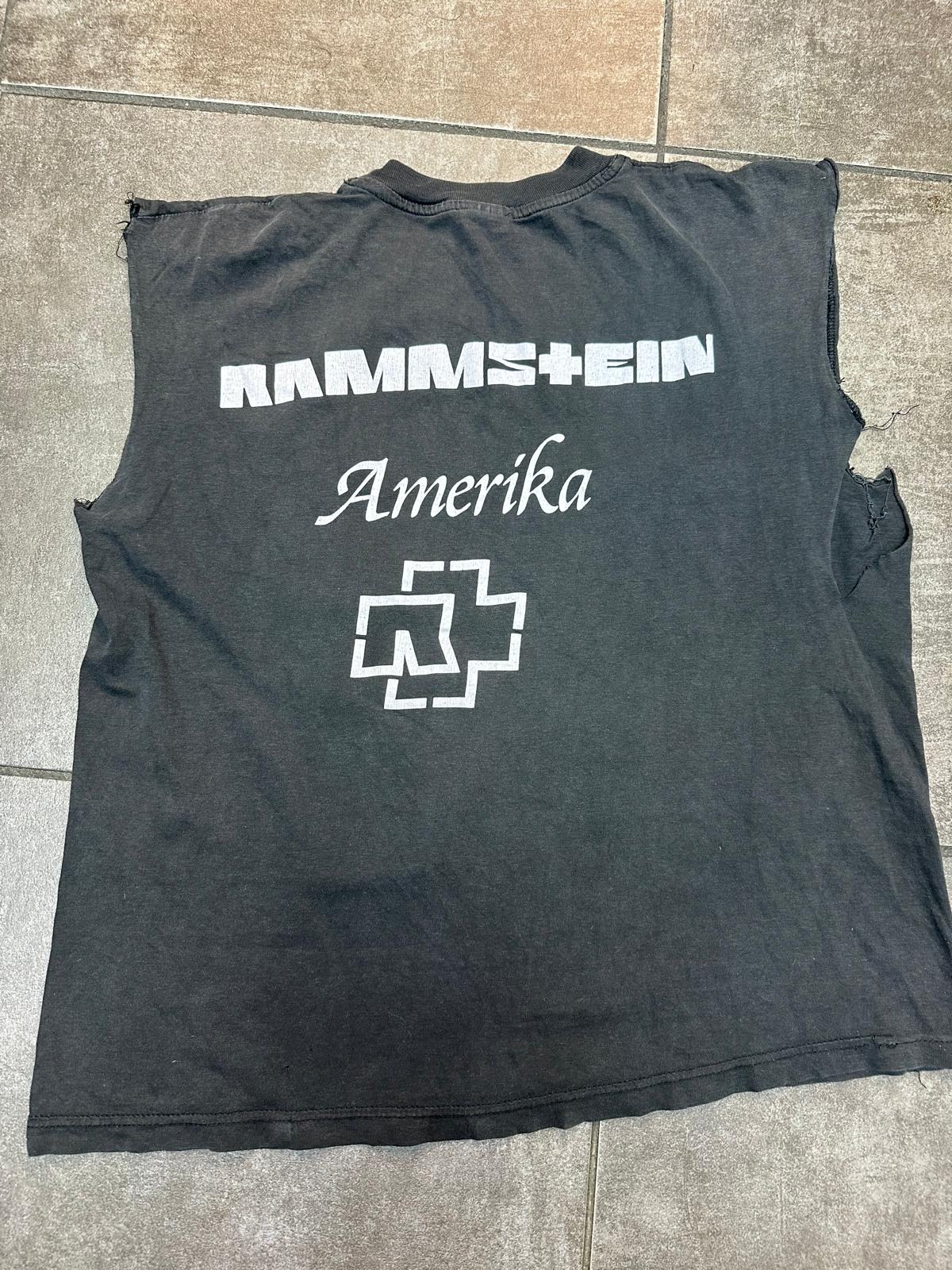 Vintage Hell – RAMMSTEIN America vintage shirt cut off! - Image 6